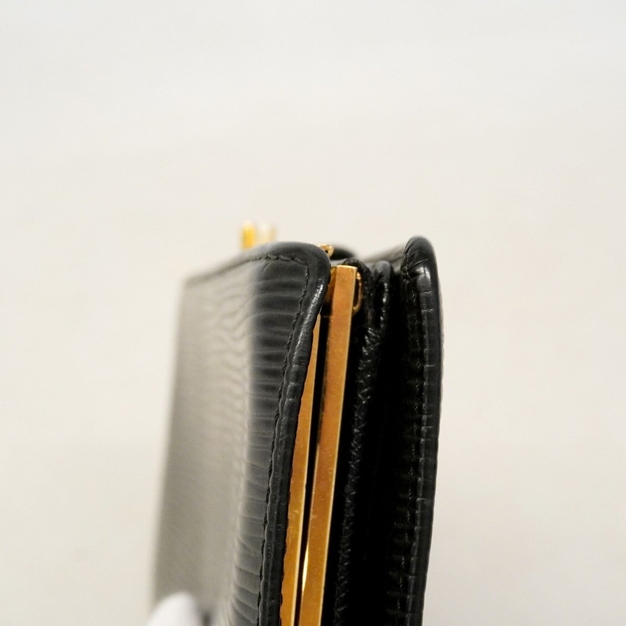 Louis Vuitton Noir Long Wallet (Bi-Fold) (Pre-Owned)