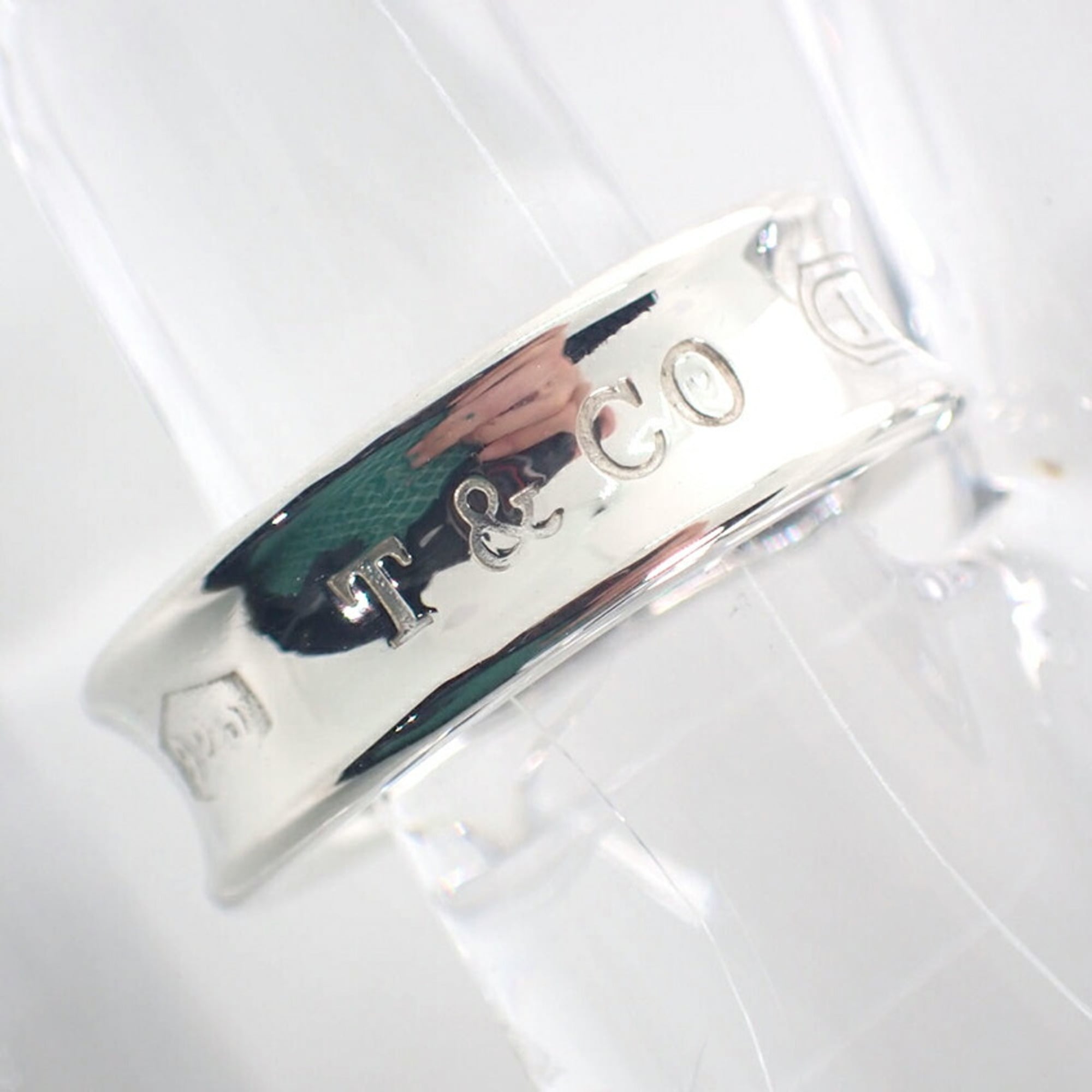 Tiffany Sterling Silver 925 Band Ring (Pre-Owned)