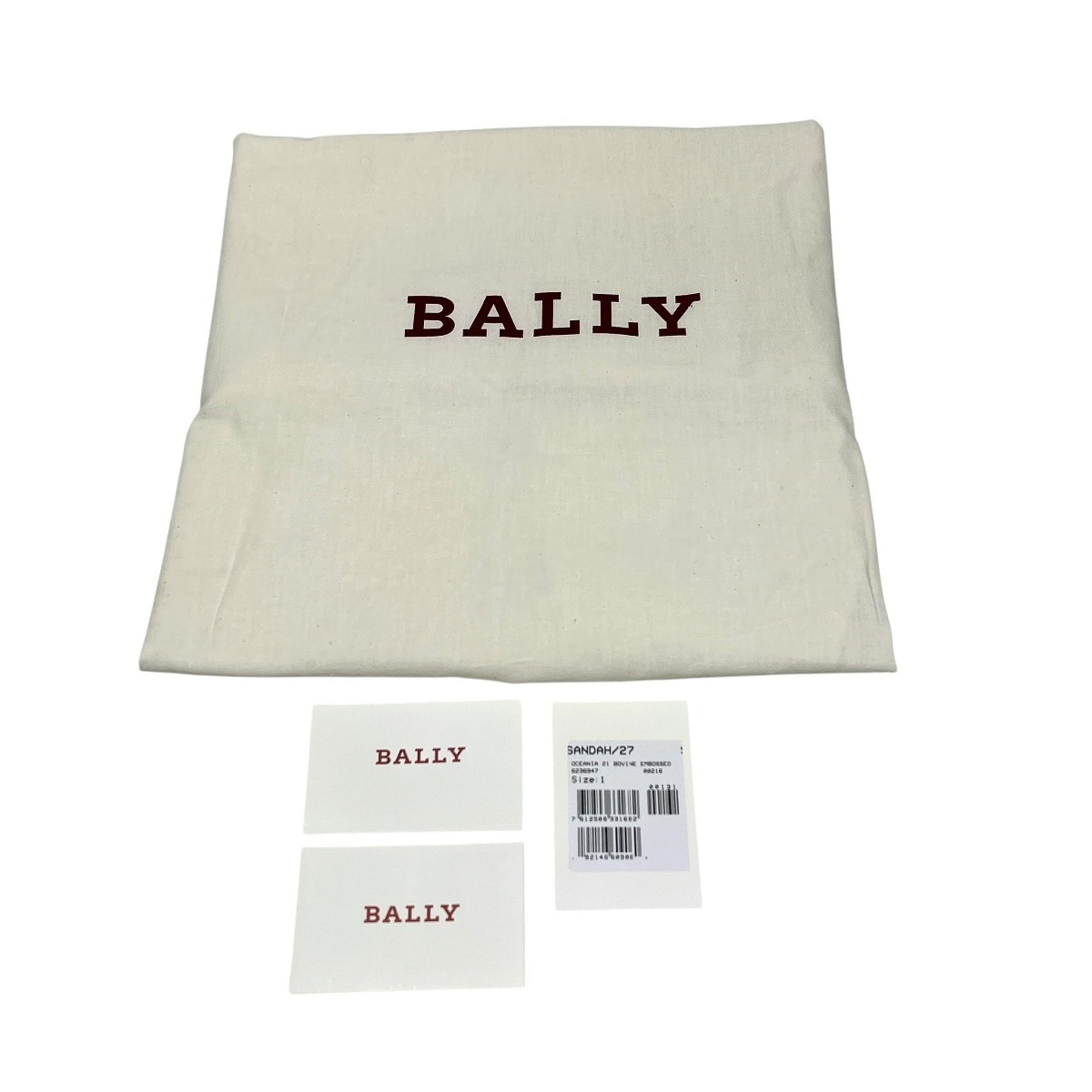 Bally Gray Leather Handbag (Pre-Owned)