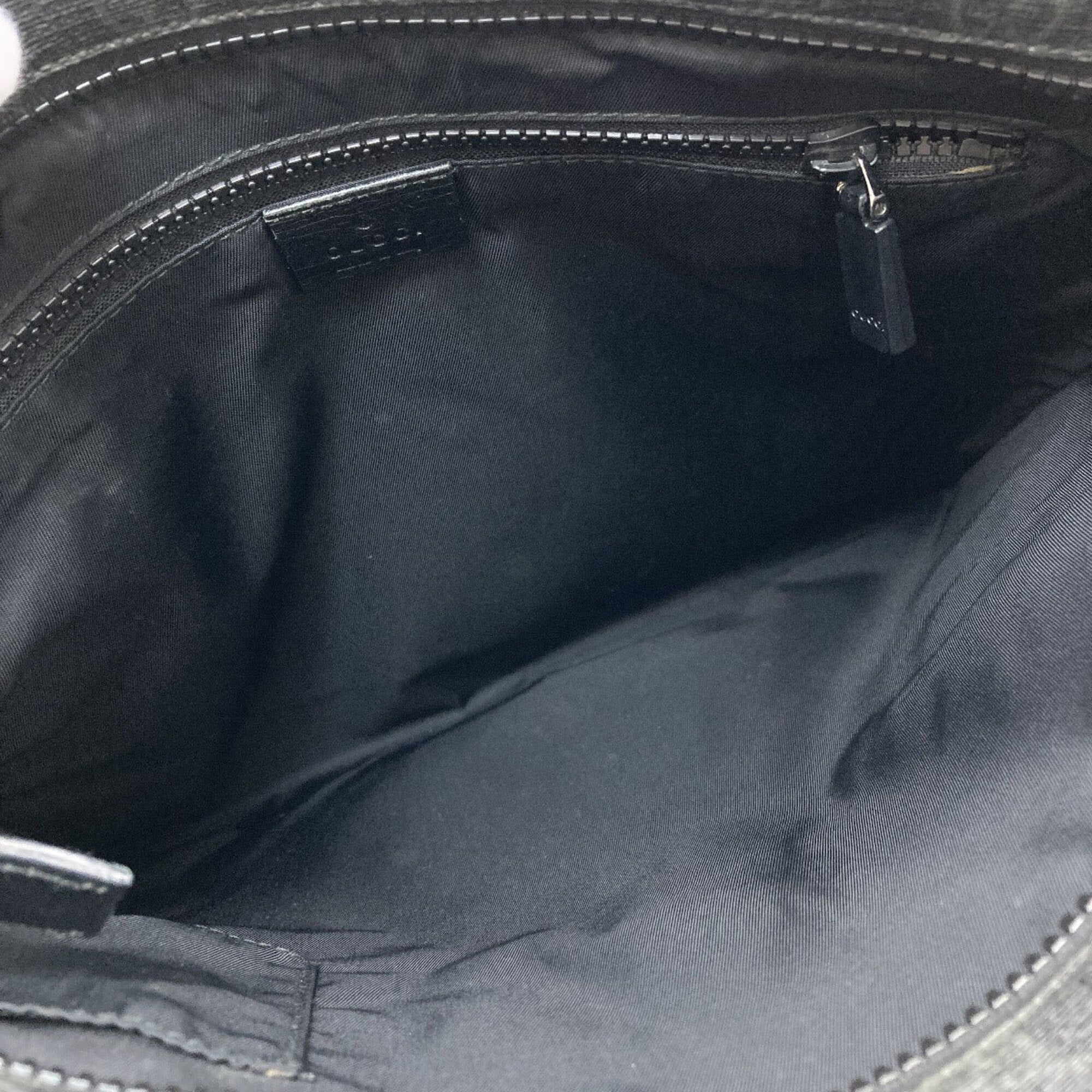 Gucci Black Pvc Shoulder Bag (Pre-Owned)