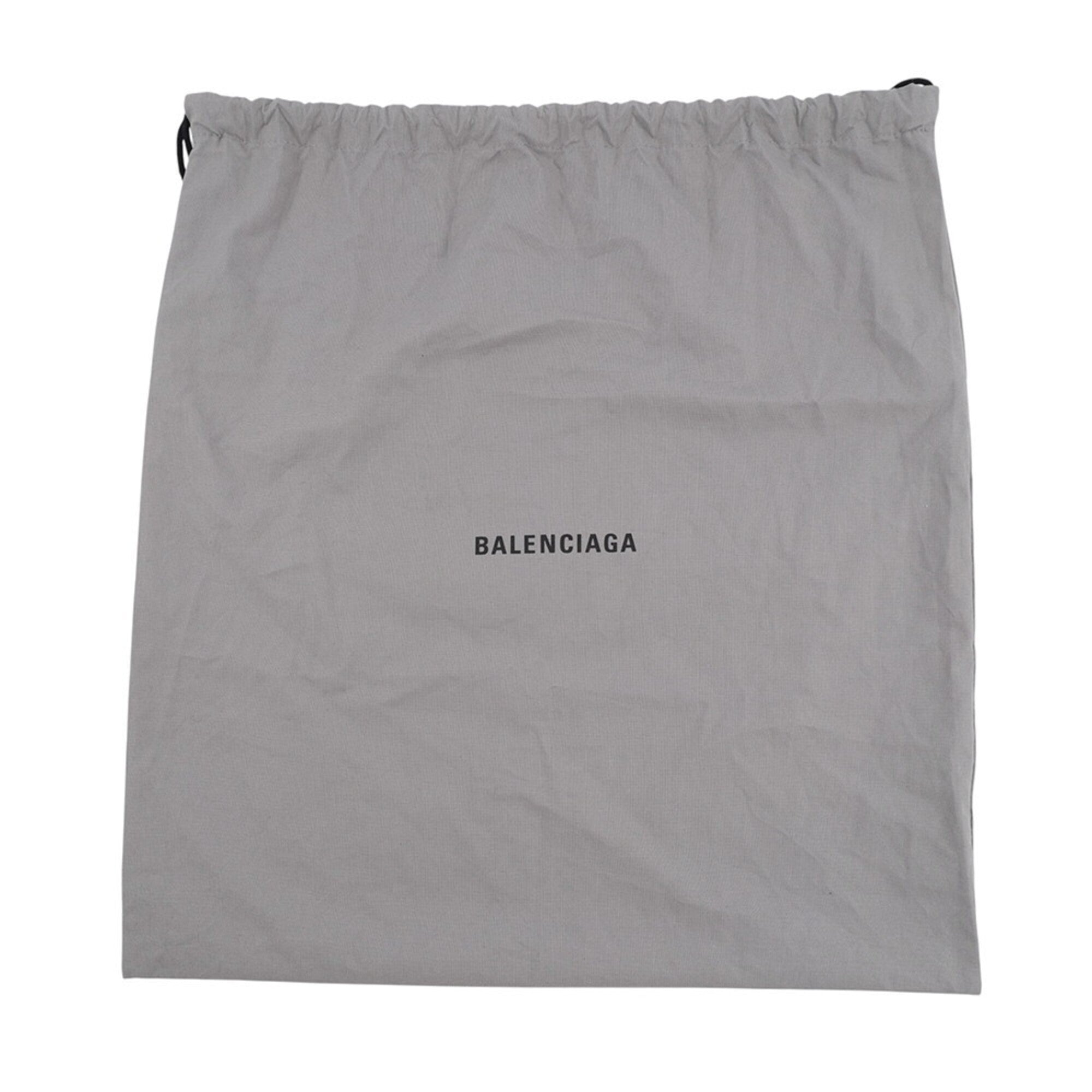 Balenciaga Metallic Gray Leather Shoulder Bag (Pre-Owned)