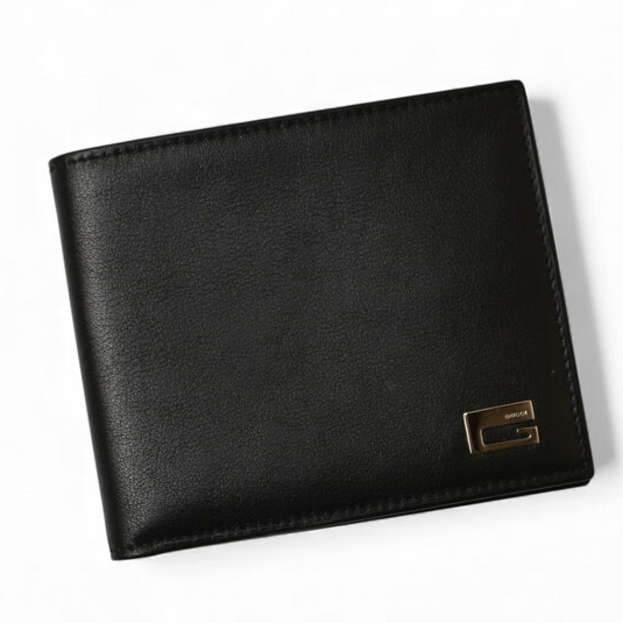 Gucci Black Leather Wallet (Bi-Fold) (Pre-Owned)