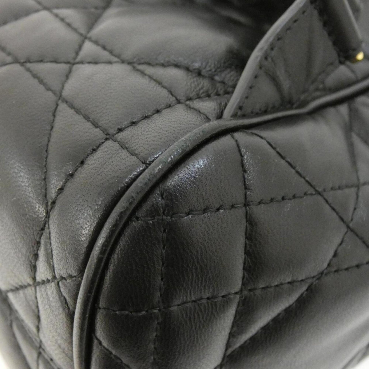 Christian Dior Black Leather Backpack (Pre-Owned)