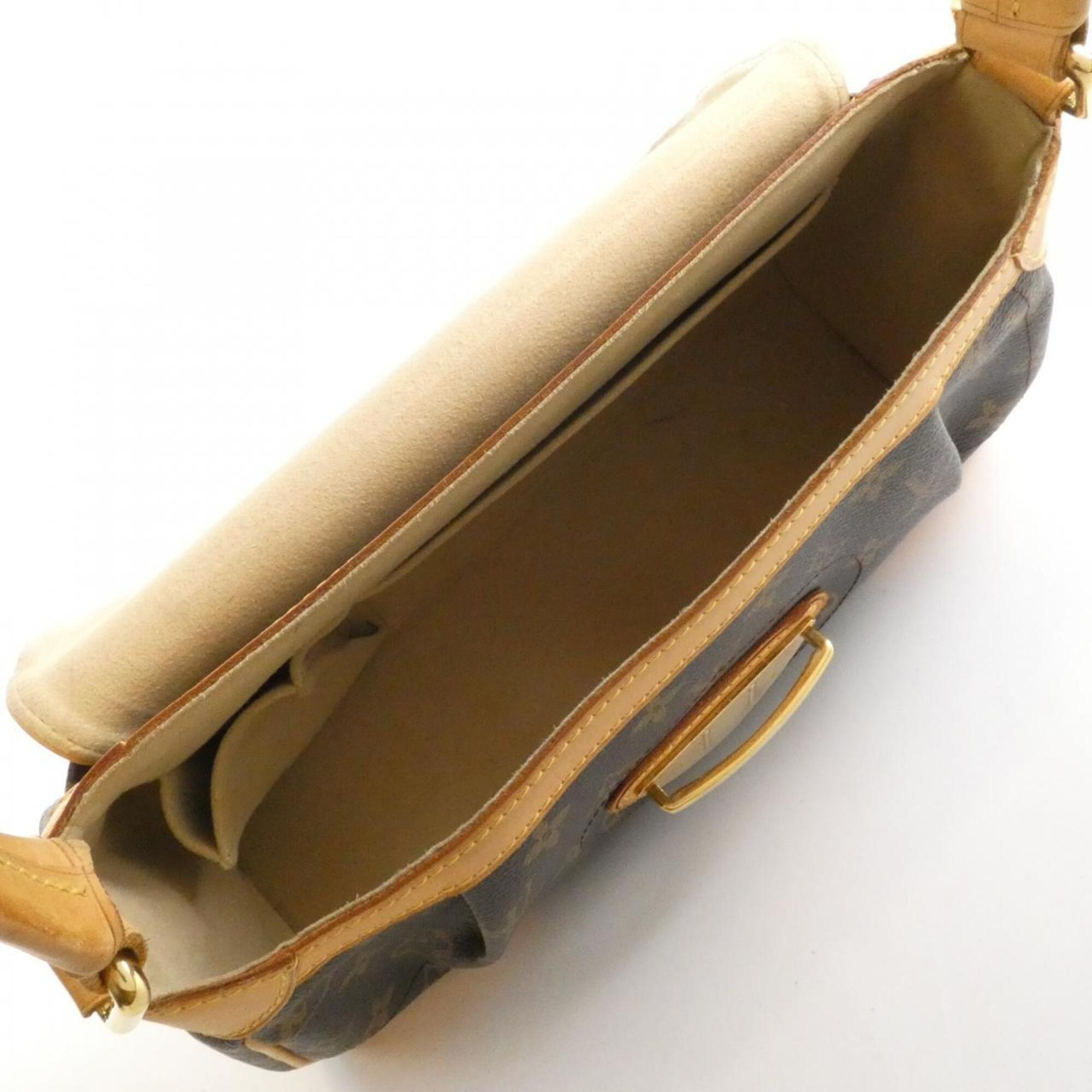 Louis Vuitton Brown Coated Canvas Shoulder Bag (Pre-Owned)