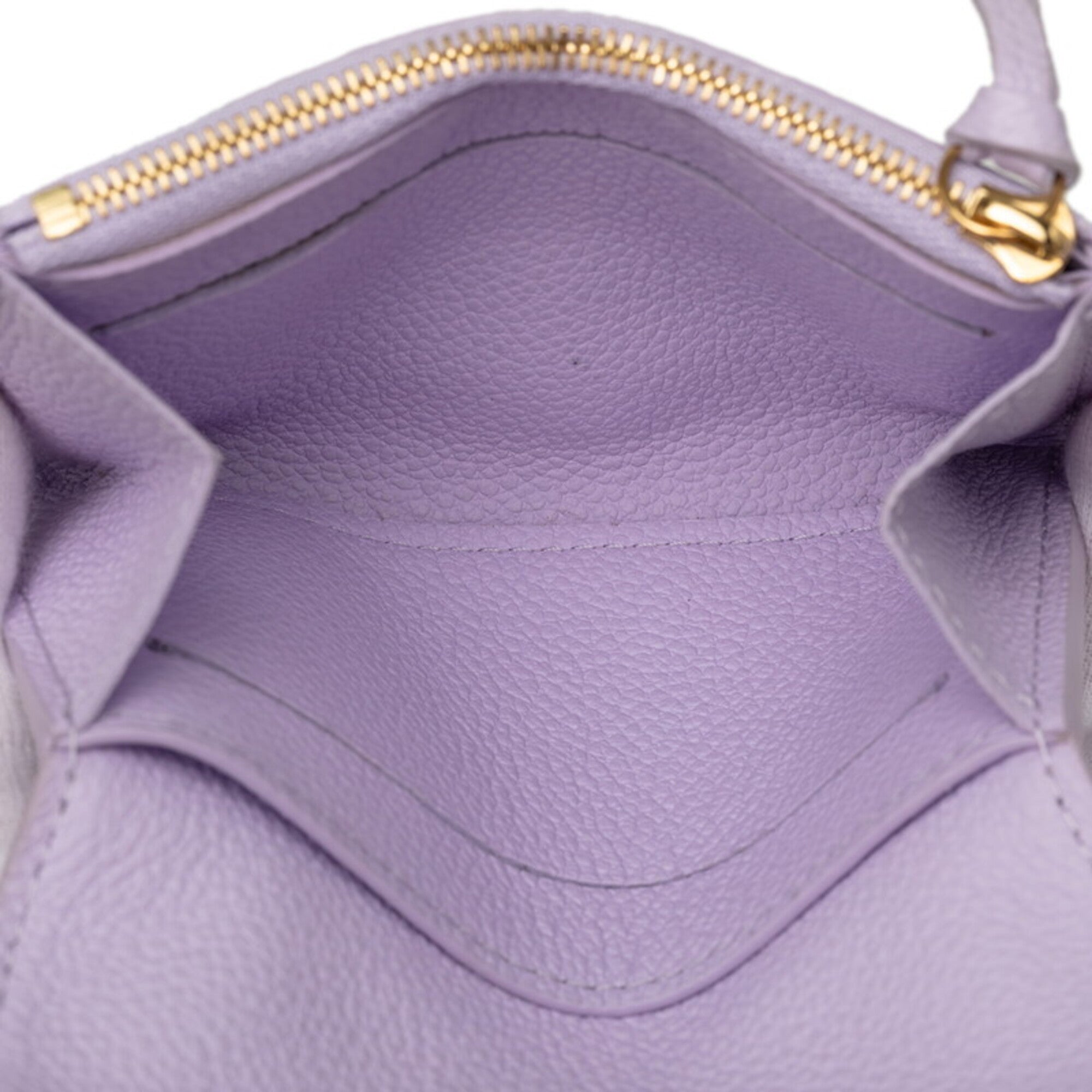 Louis Vuitton Purple Leather Wallet (Bi-Fold) (Pre-Owned)