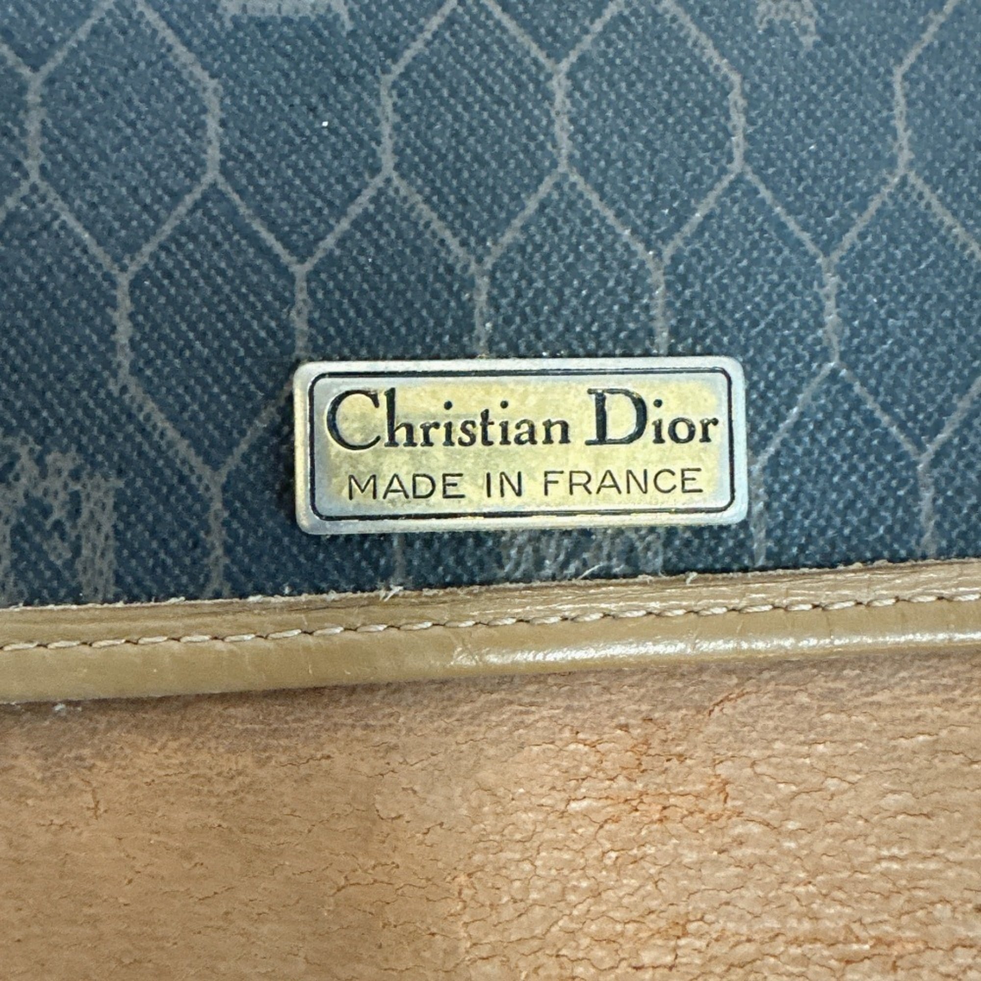 Christian Dior Brown Pvc Pochette Shoulder Bag (Pre-Owned)