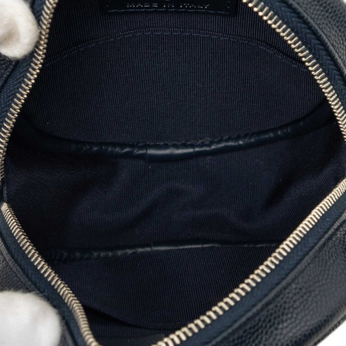 Chanel Matelasse Dark Navy Grained Calfskin Shoulder Bag (Pre-Owned)