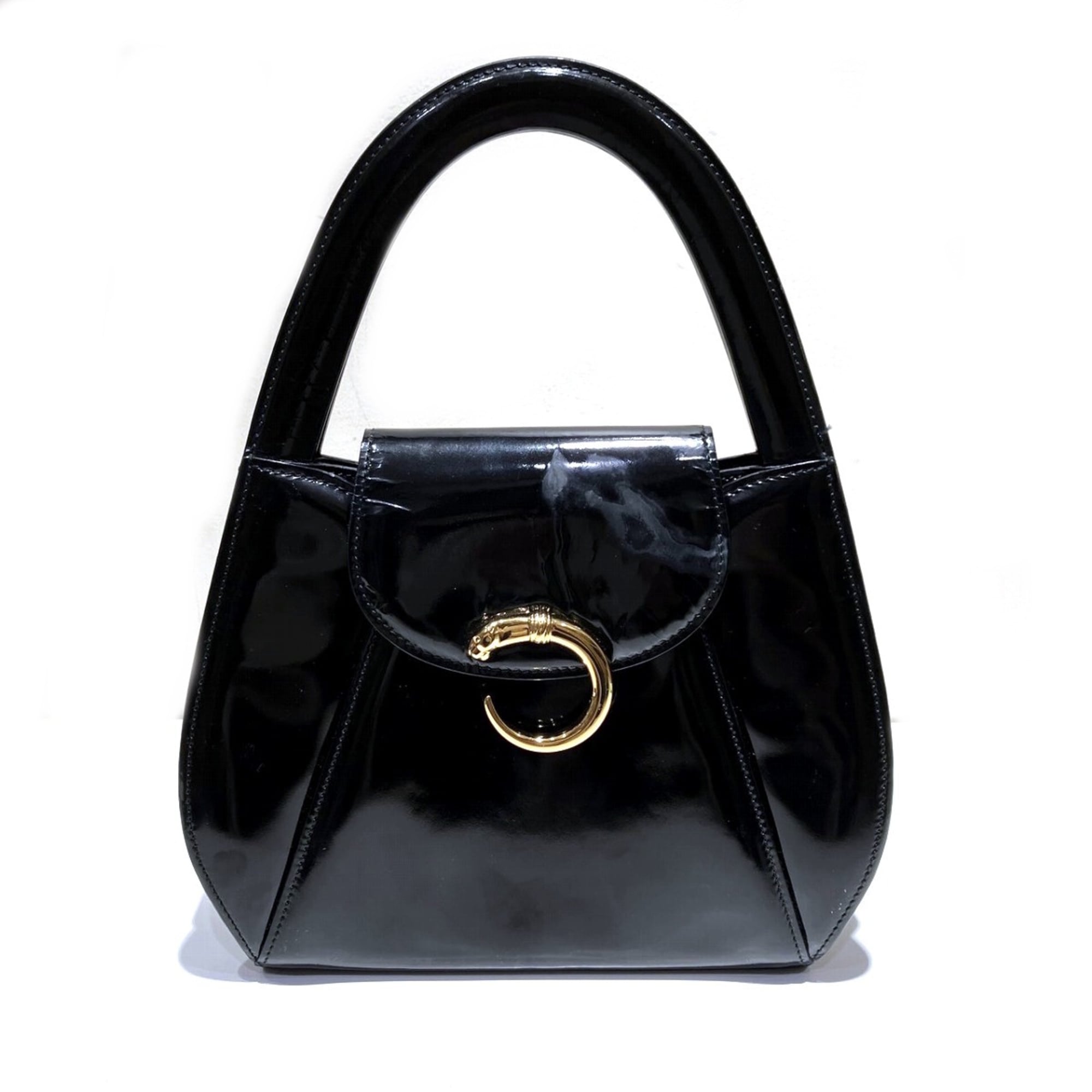 Cartier Black Handbag (Pre-Owned)