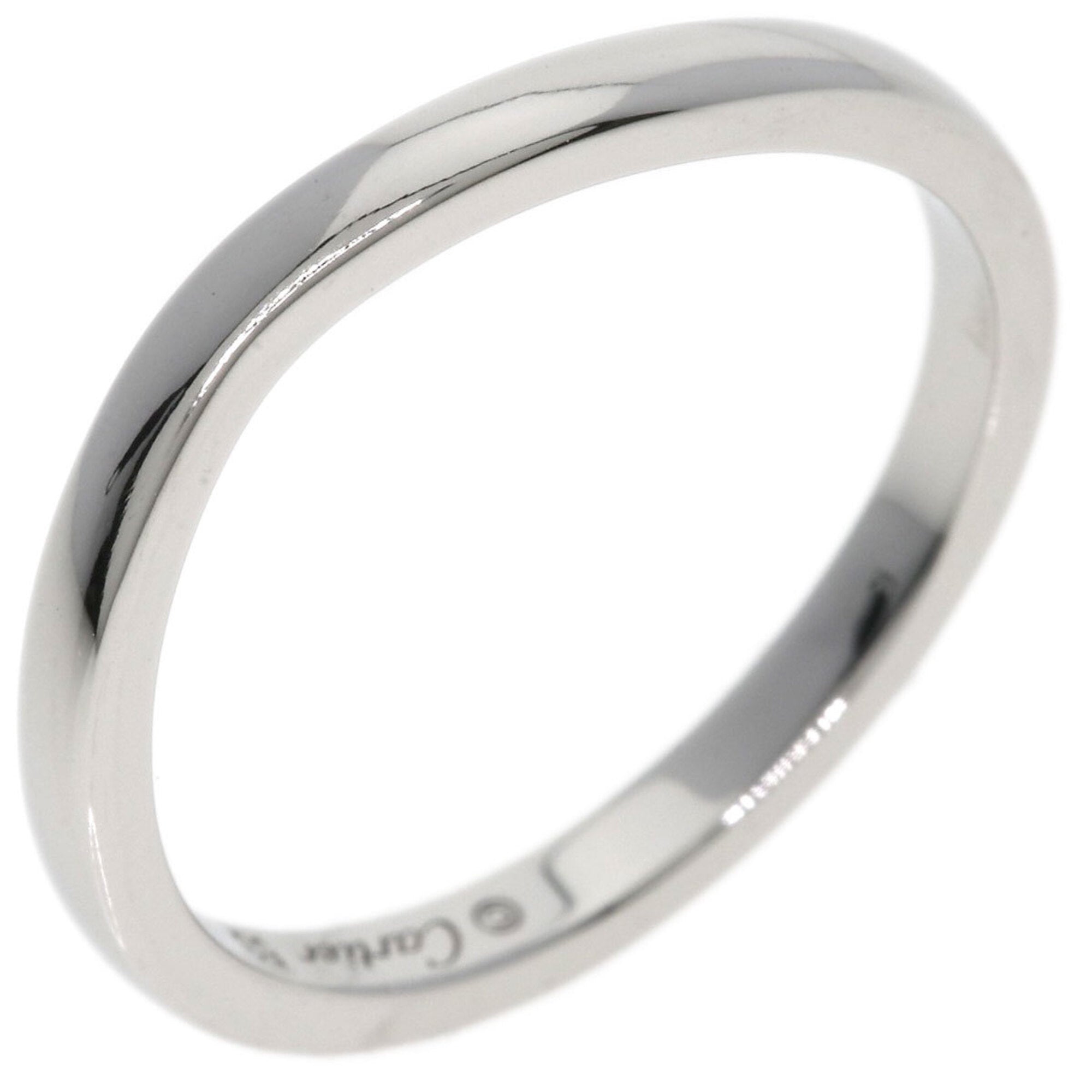 Cartier Platinum 950 Band Ring (Pre-Owned)