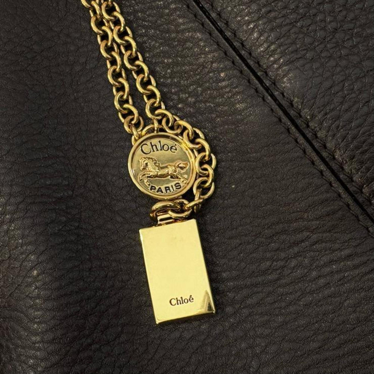 Chloé Brown Leather Tote Bag (Pre-Owned)