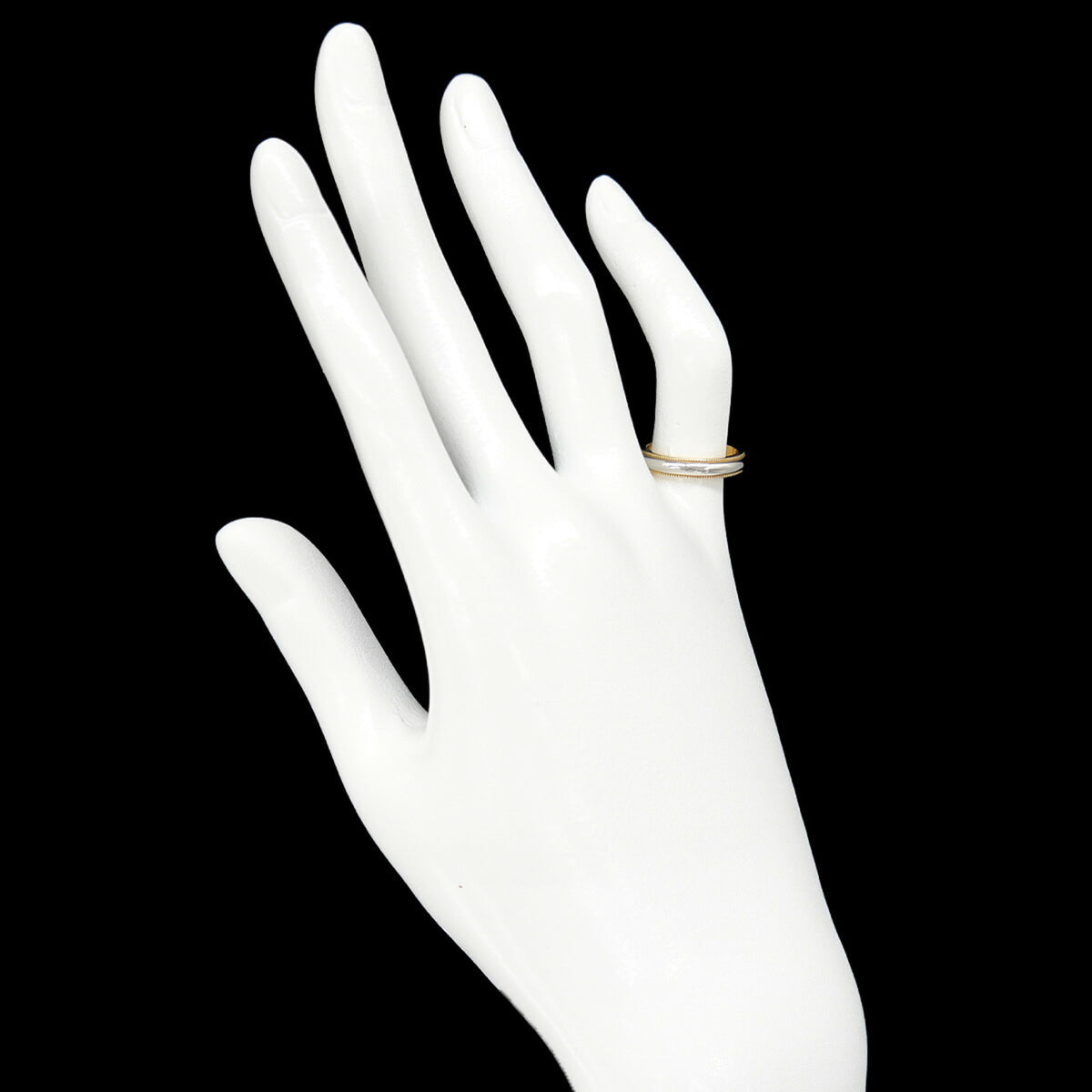 Tiffany Yellow Gold (18K) Platinum 950 Band Ring (Pre-Owned)