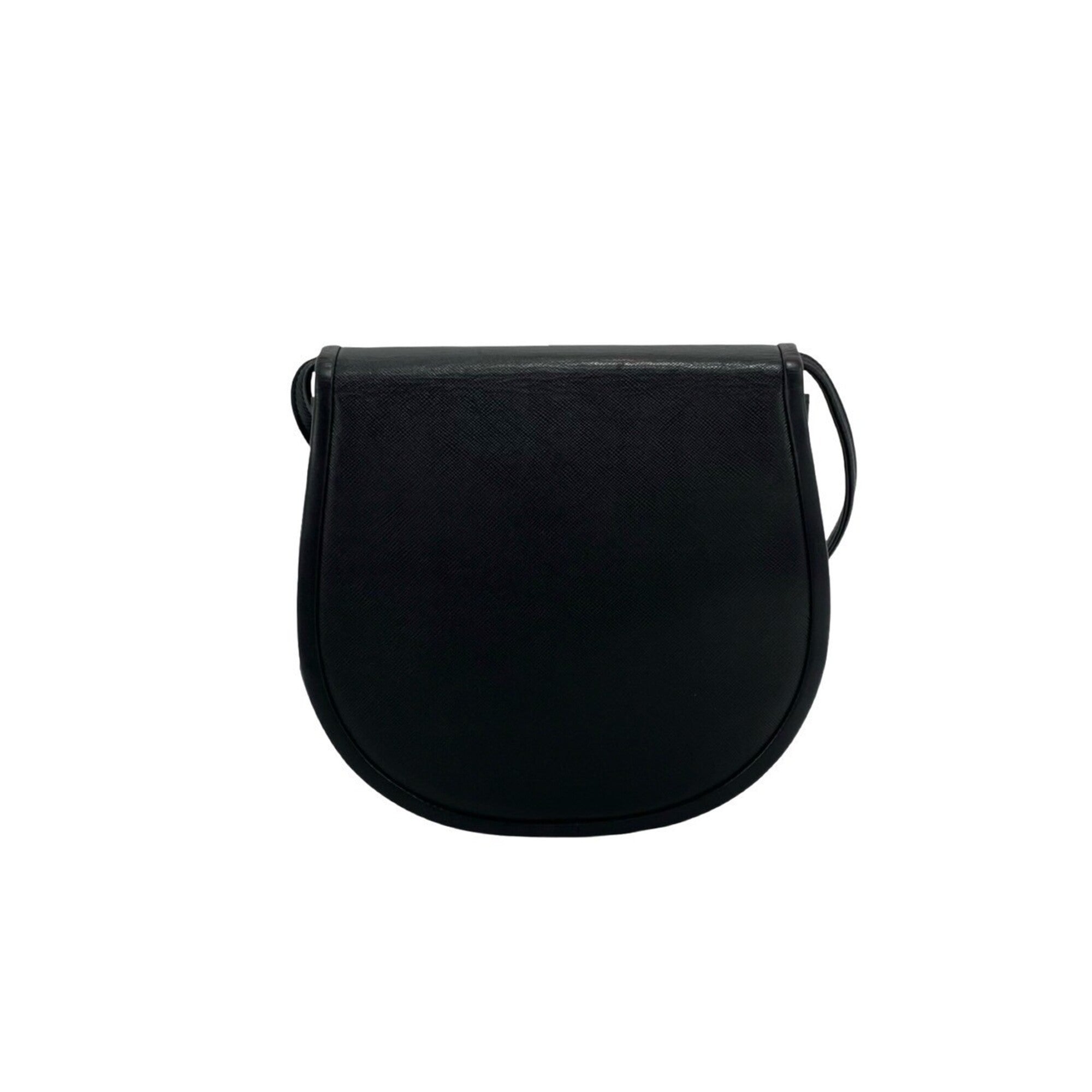 Yves Saint Laurent Black Leather Shoulder Bag (Pre-Owned)