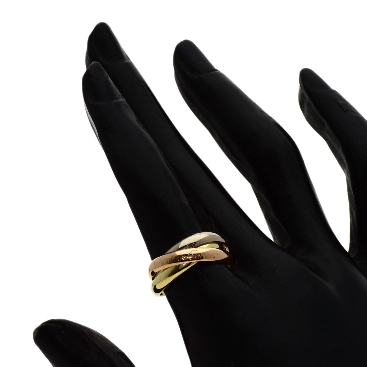 Cartier Trinity Yellow Gold (18K) Pink Gold (18K) White Gold (18K) Band Ring (Pre-Owned)