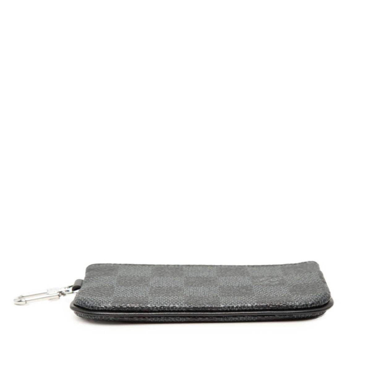 Louis Vuitton Black Gray Damier Graphite Handbag Pouch (Pre-Owned)
