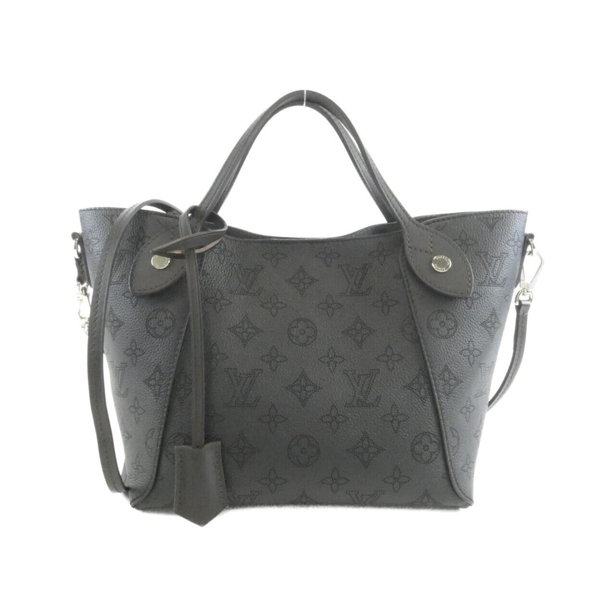 Louis Vuitton Black Leather Handbag Pouch (Pre-Owned)