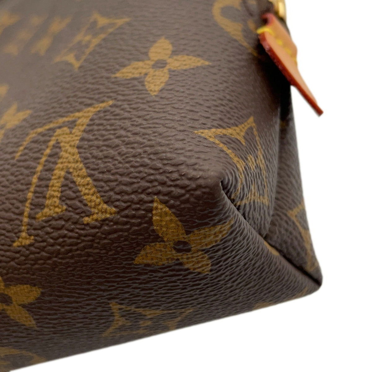 Louis Vuitton Beige Monogram Handbag Pochette Pouch (Pre-Owned)