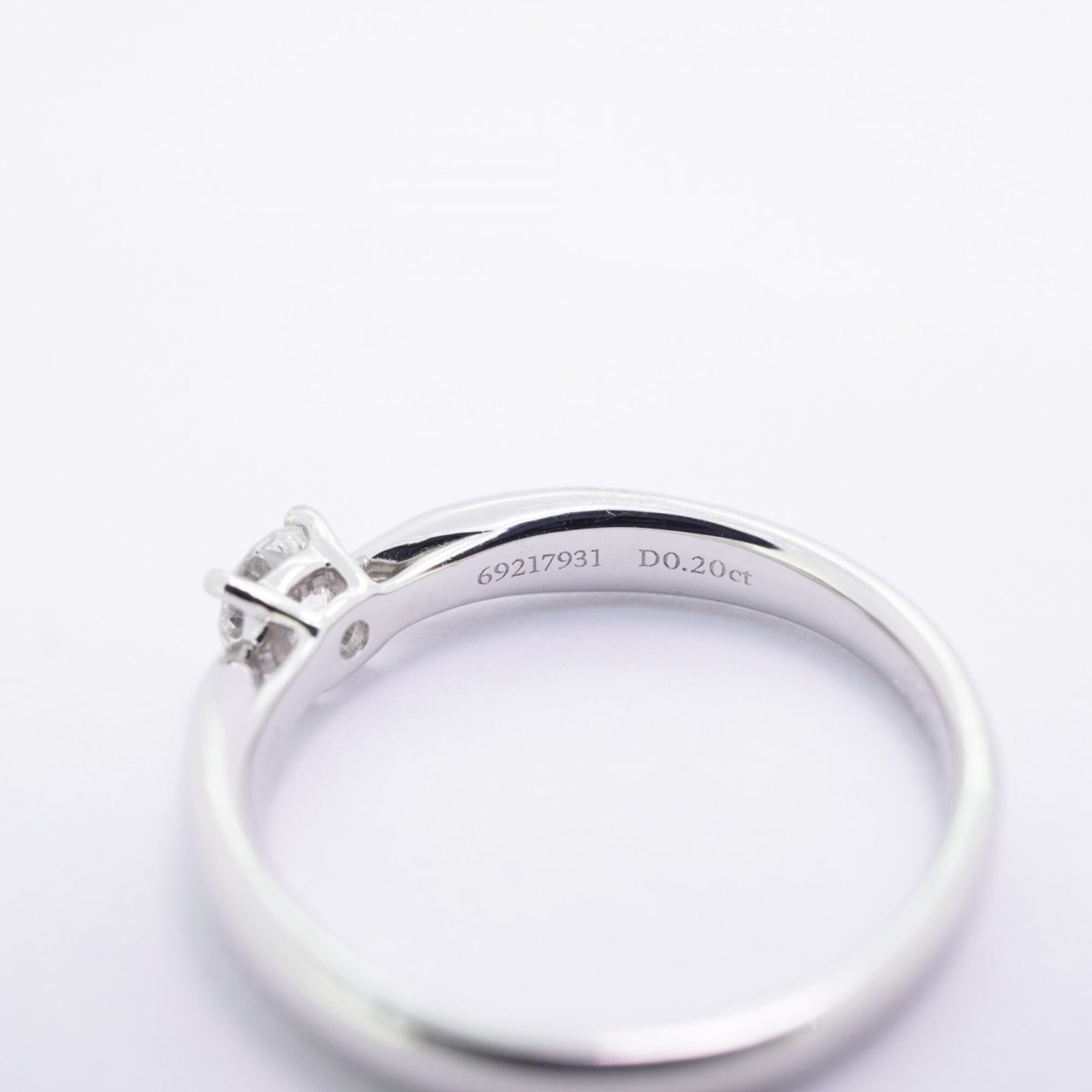Tiffany Platinum 950 Band Ring (Pre-Owned)