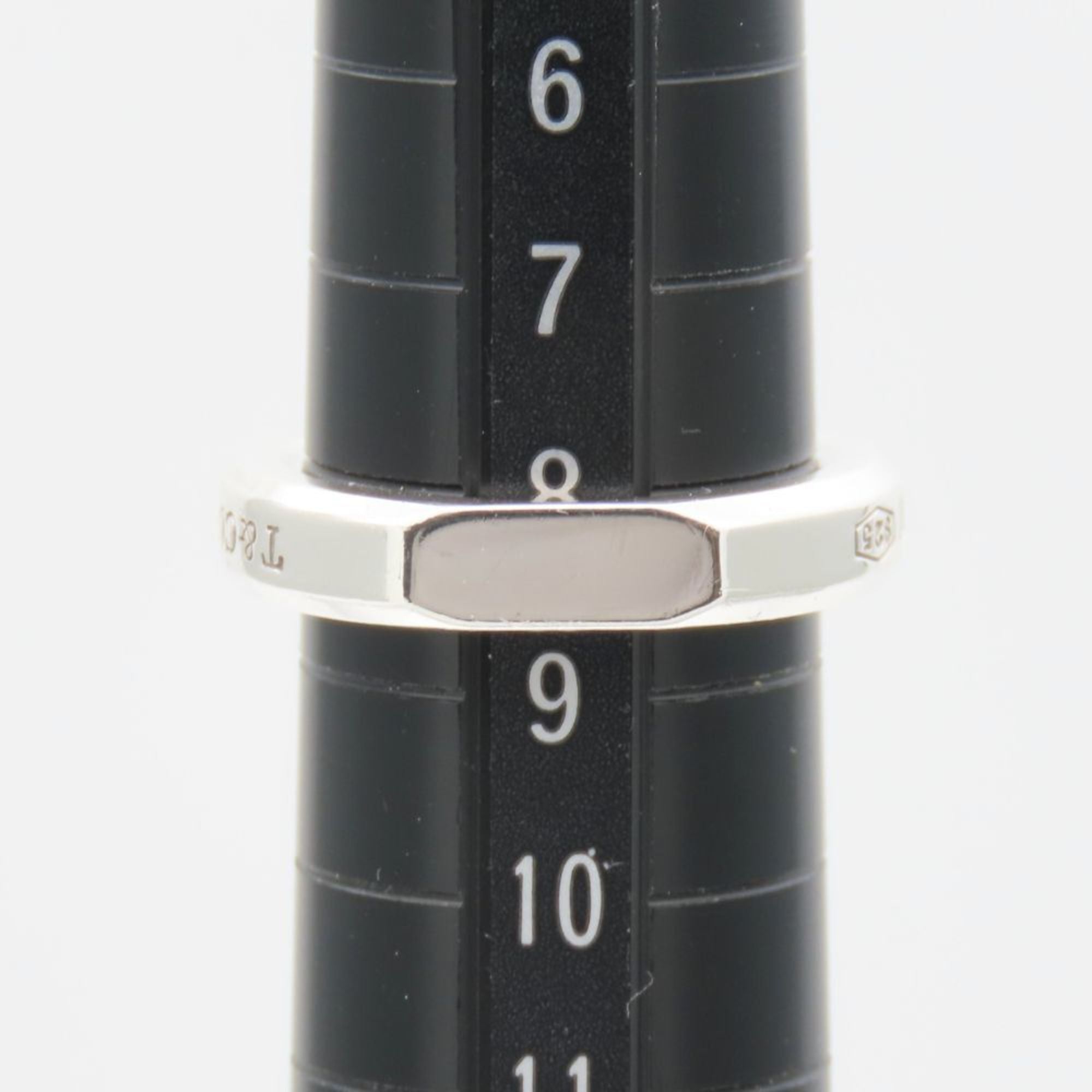 Tiffany Silver Silver 925 Band Ring (Pre-Owned)