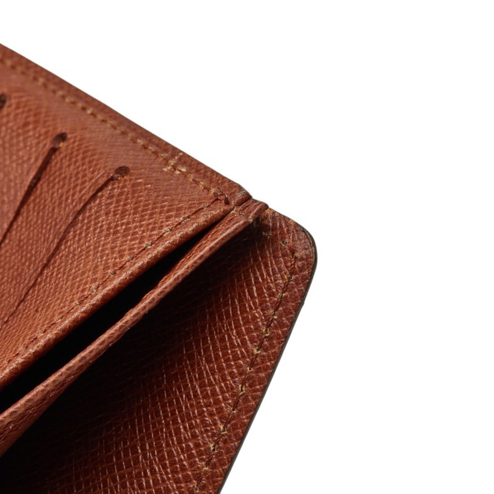 Louis Vuitton Brown Pvc Leather Wallet (Bi-Fold) (Pre-Owned)