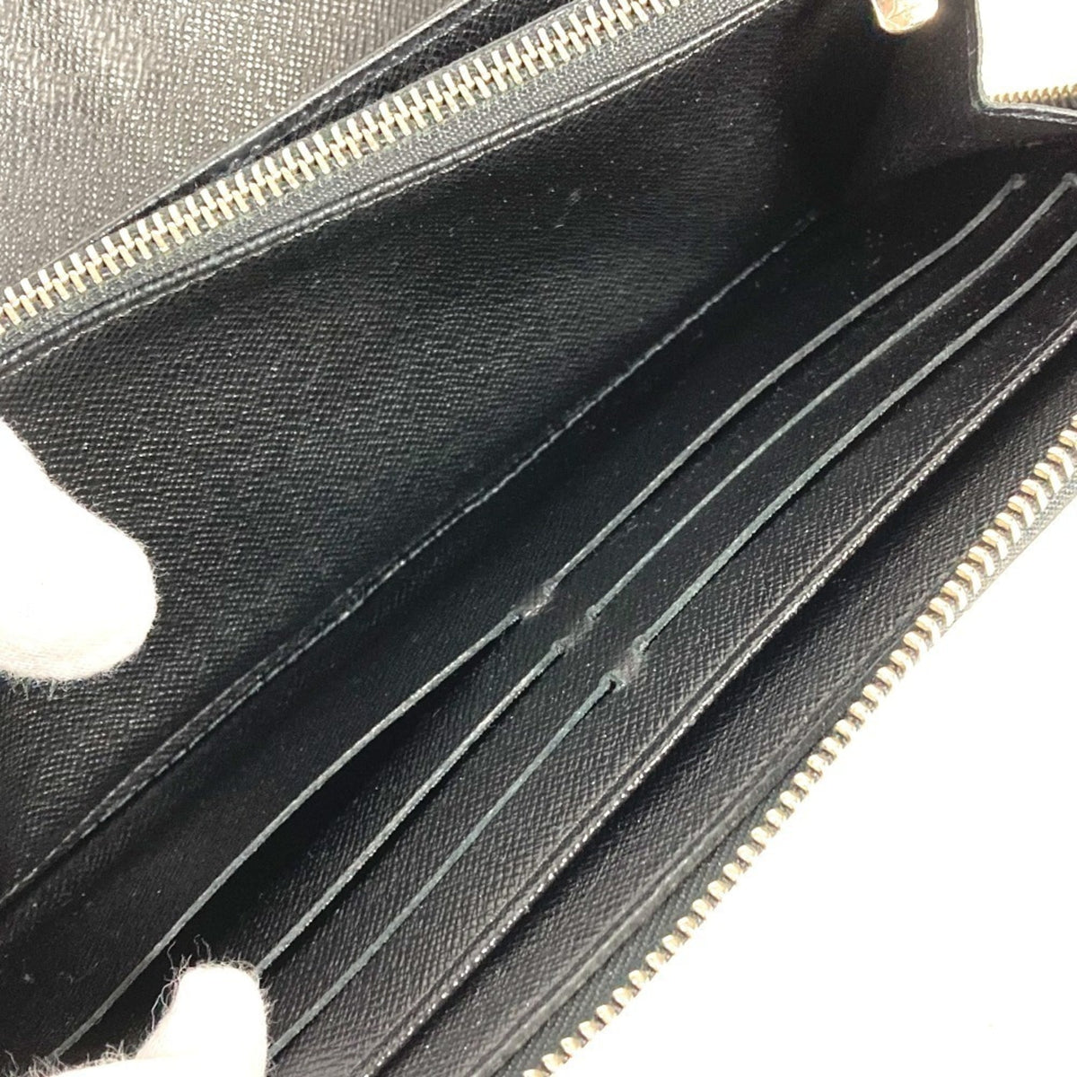 Louis Vuitton Black Damier Graphite Damier Graphite Long Wallet (Bi-Fold) (Pre-Owned)