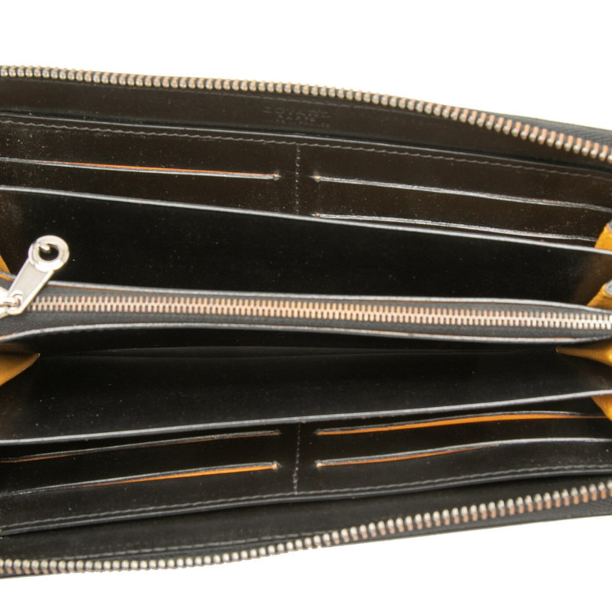 Goyard Black Pvc Leather Long Wallet (Bi-Fold) (Pre-Owned)