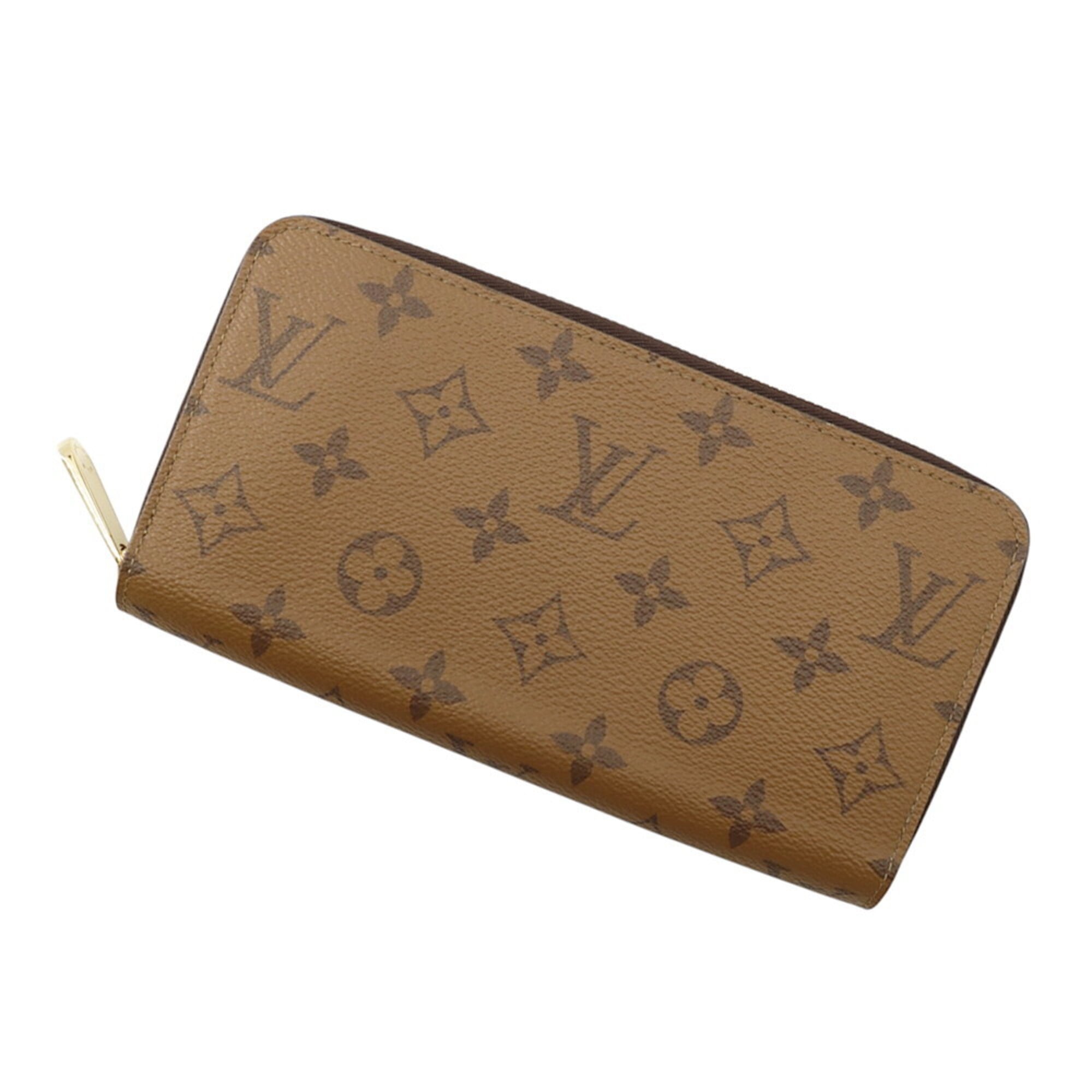 Louis Vuitton Monogram Reverse Noir Monogram Reverse Long Wallet (Bi-Fold) (Pre-Owned)