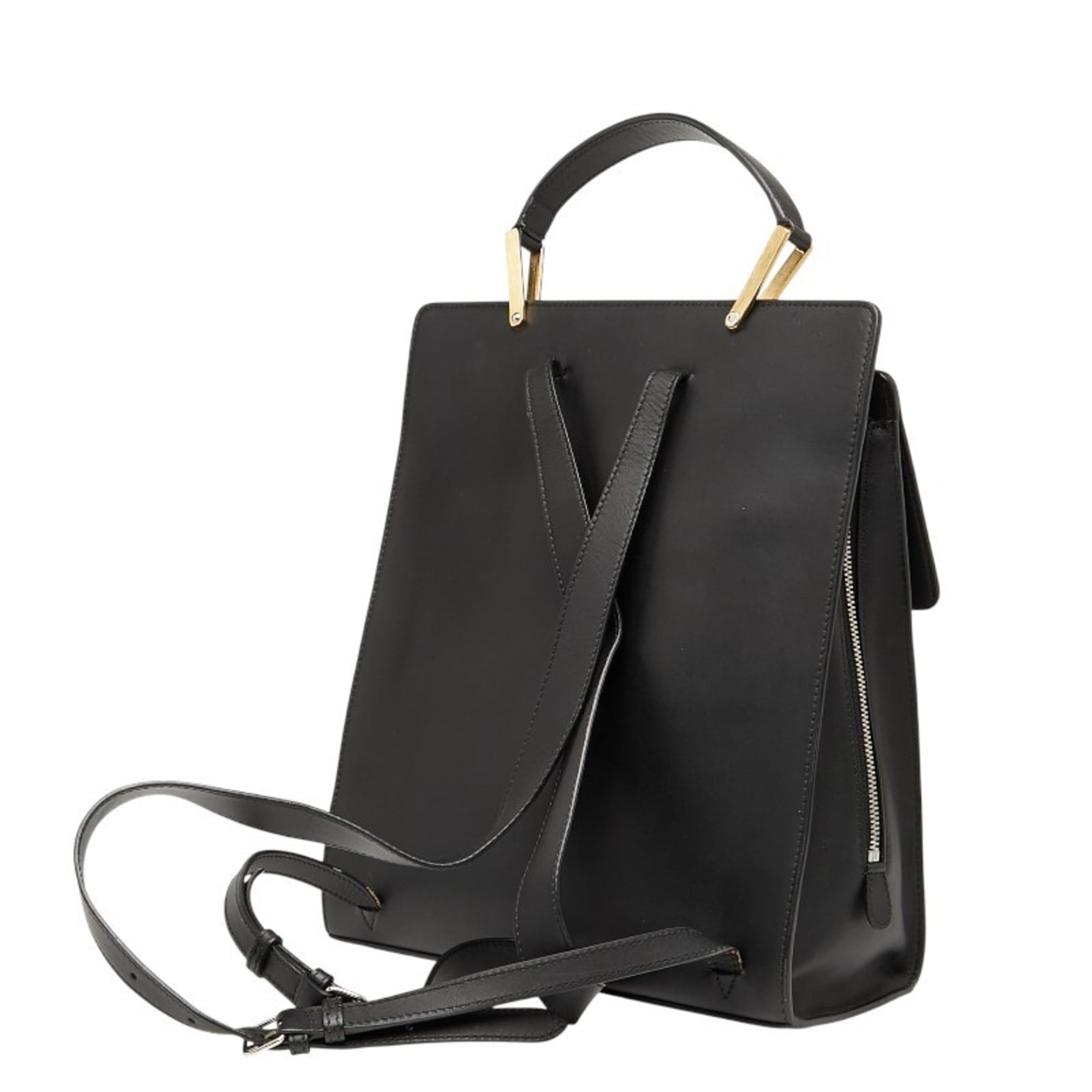 Balenciaga Black Leather Backpack (Pre-Owned)