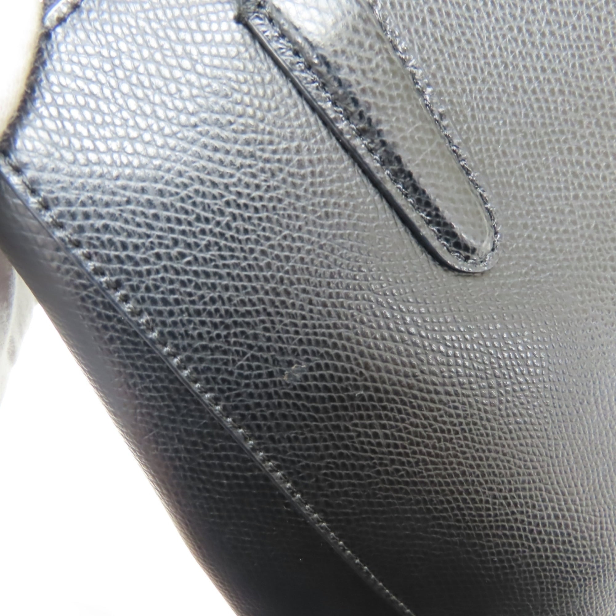 Coach Black Leather Tote Bag (Pre-Owned)