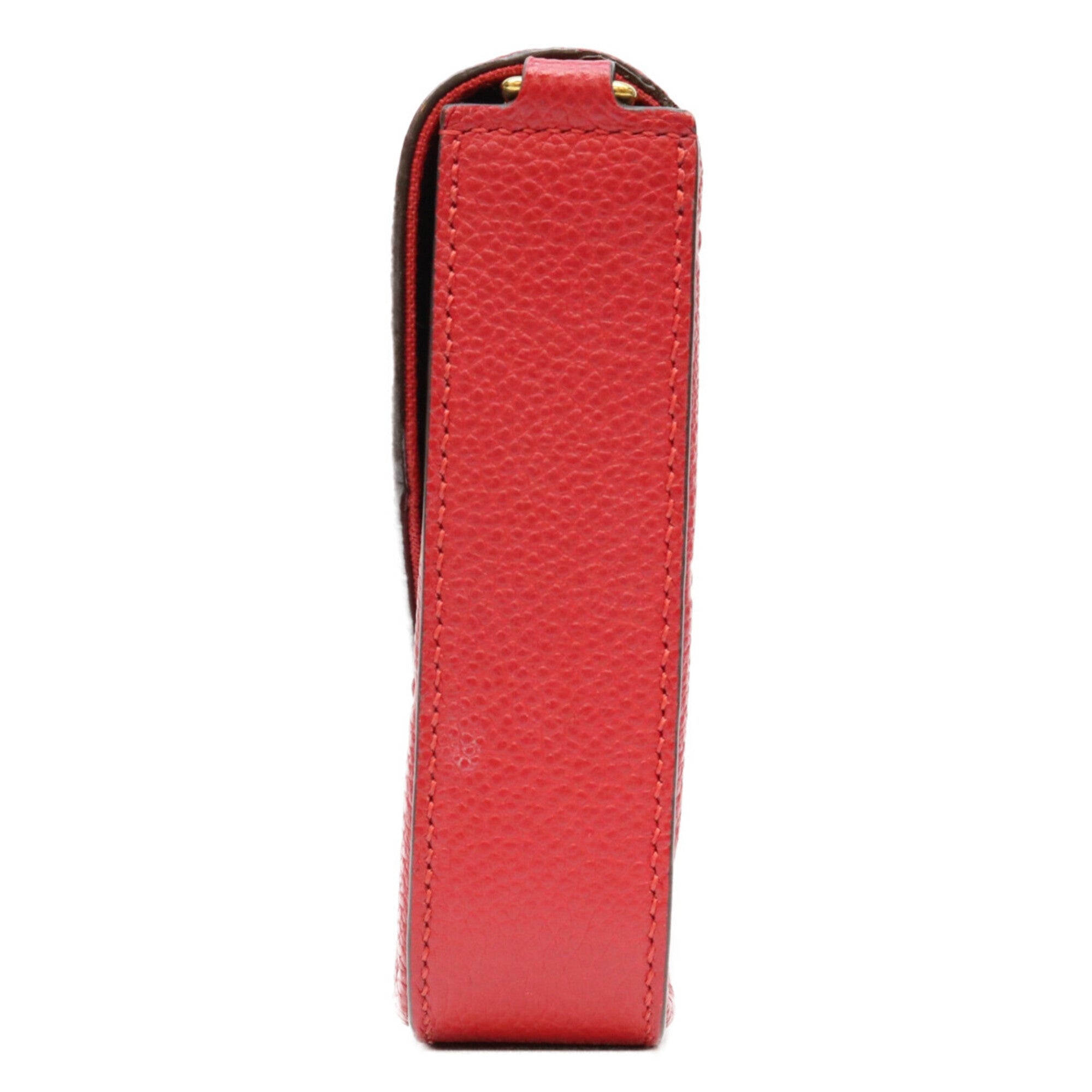 Louis Vuitton Cerise Red Color Monogram Empreinte Shoulder Bag (Pre-Owned)