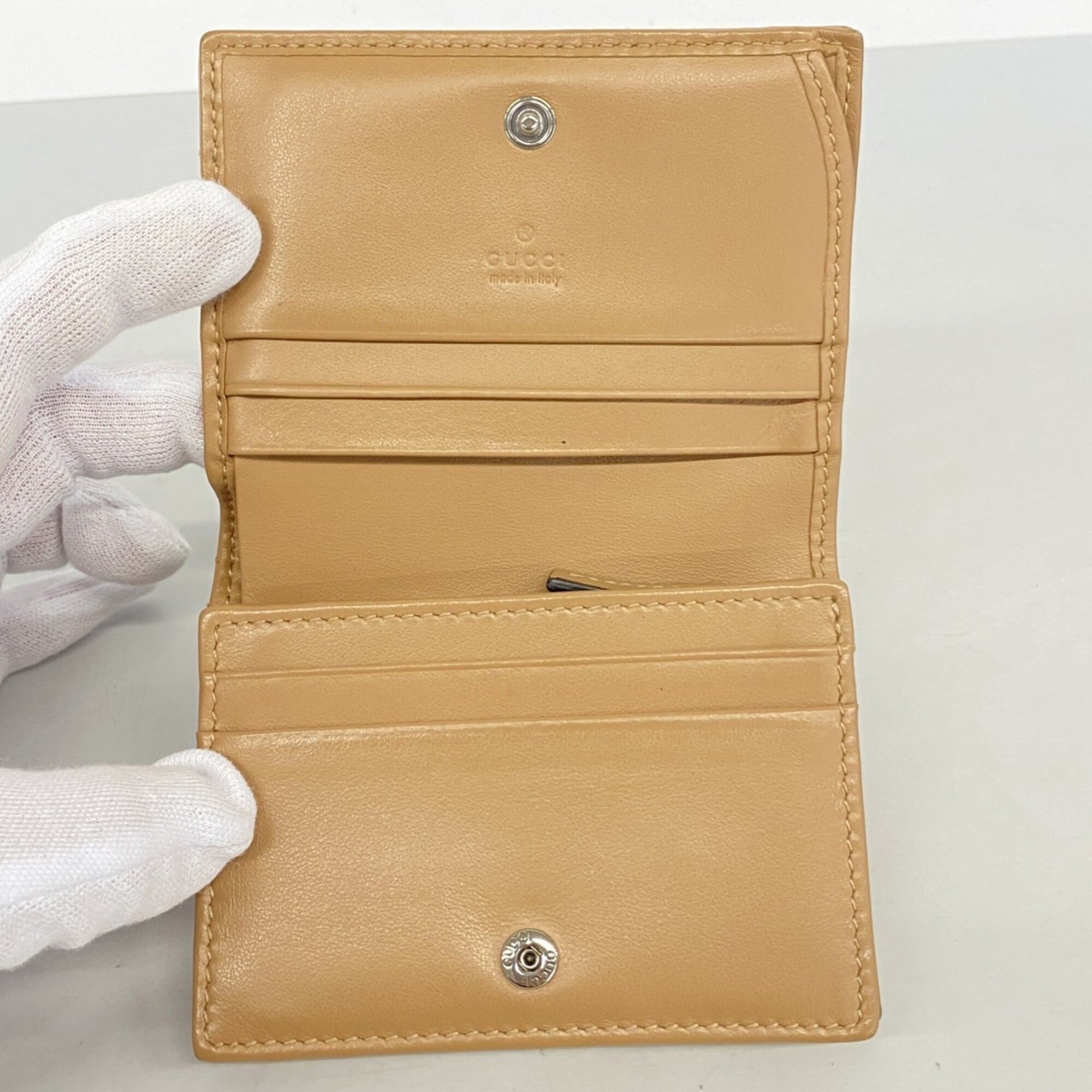 Gucci Brown Leather Wallet (Bi-Fold) (Pre-Owned)