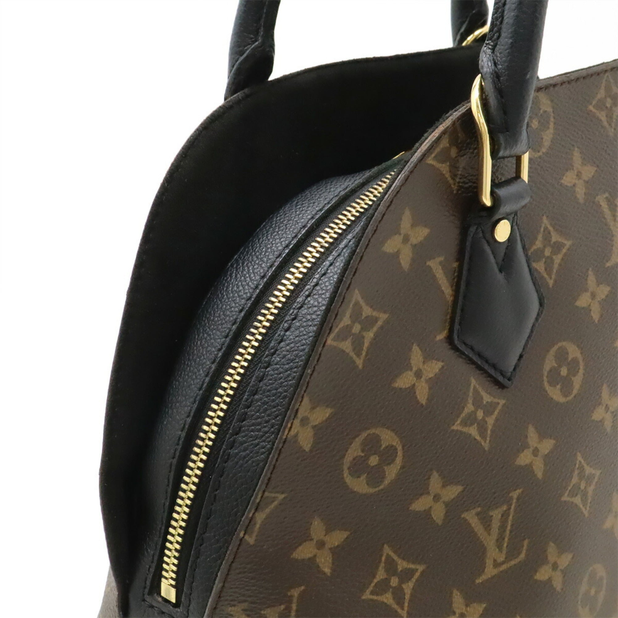 Louis Vuitton Black Monogram Noir Monogram Pvc Handbag (Pre-Owned)