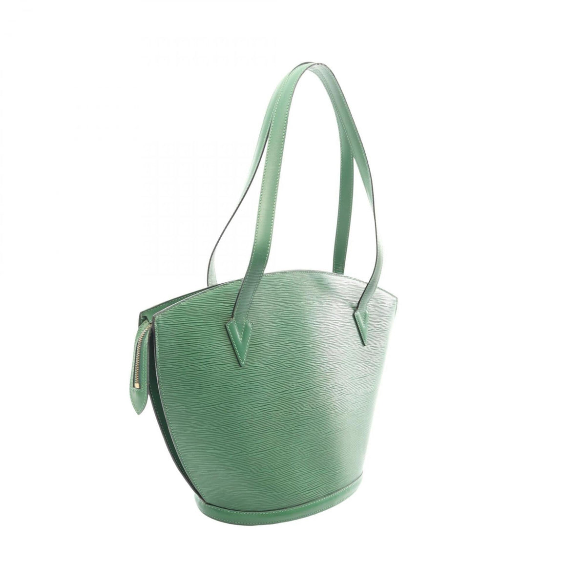 Louis Vuitton Borneo Green Green Epi Leather Handbag Shoulder Bag (Pre-Owned)