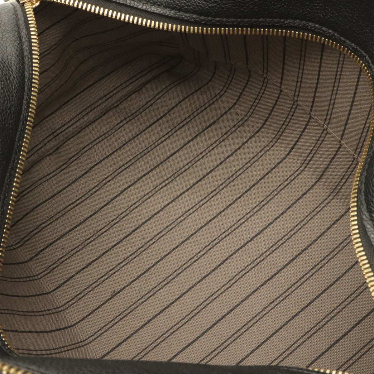 Louis Vuitton Noir Monogram Empreinte Leather Handbag Tote Bag (Pre-Owned)