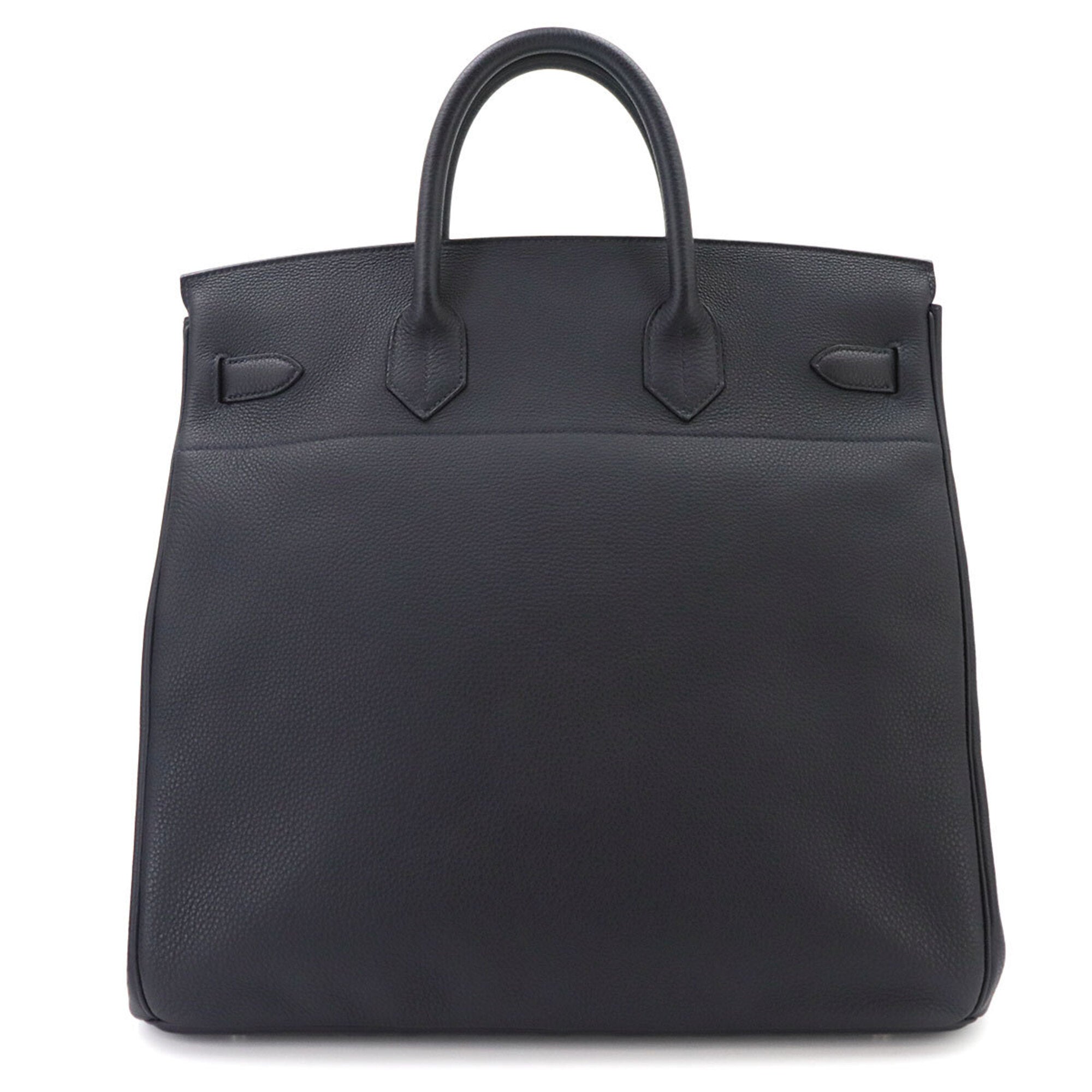 Hermes Black Togo Leather Handbag (Pre-Owned)