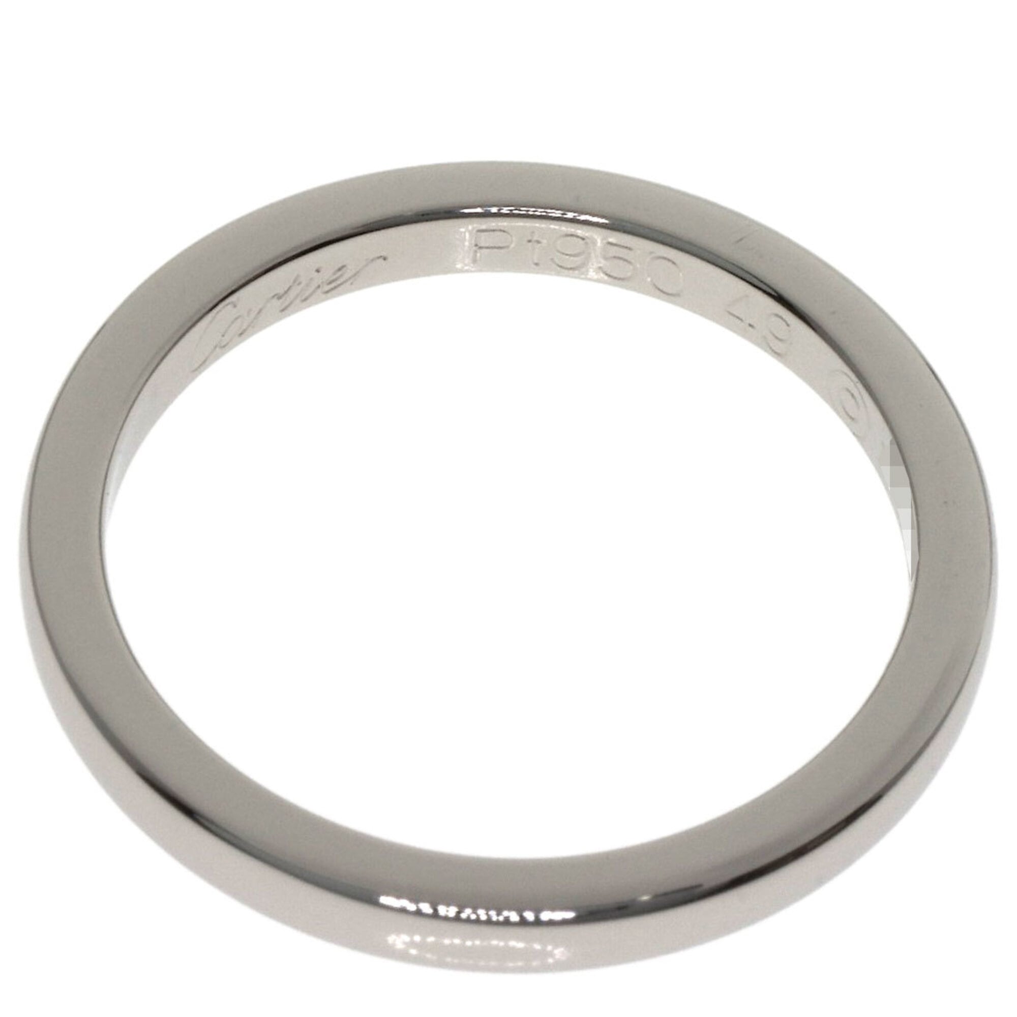 Cartier Platinum 950 Band Ring (Pre-Owned)
