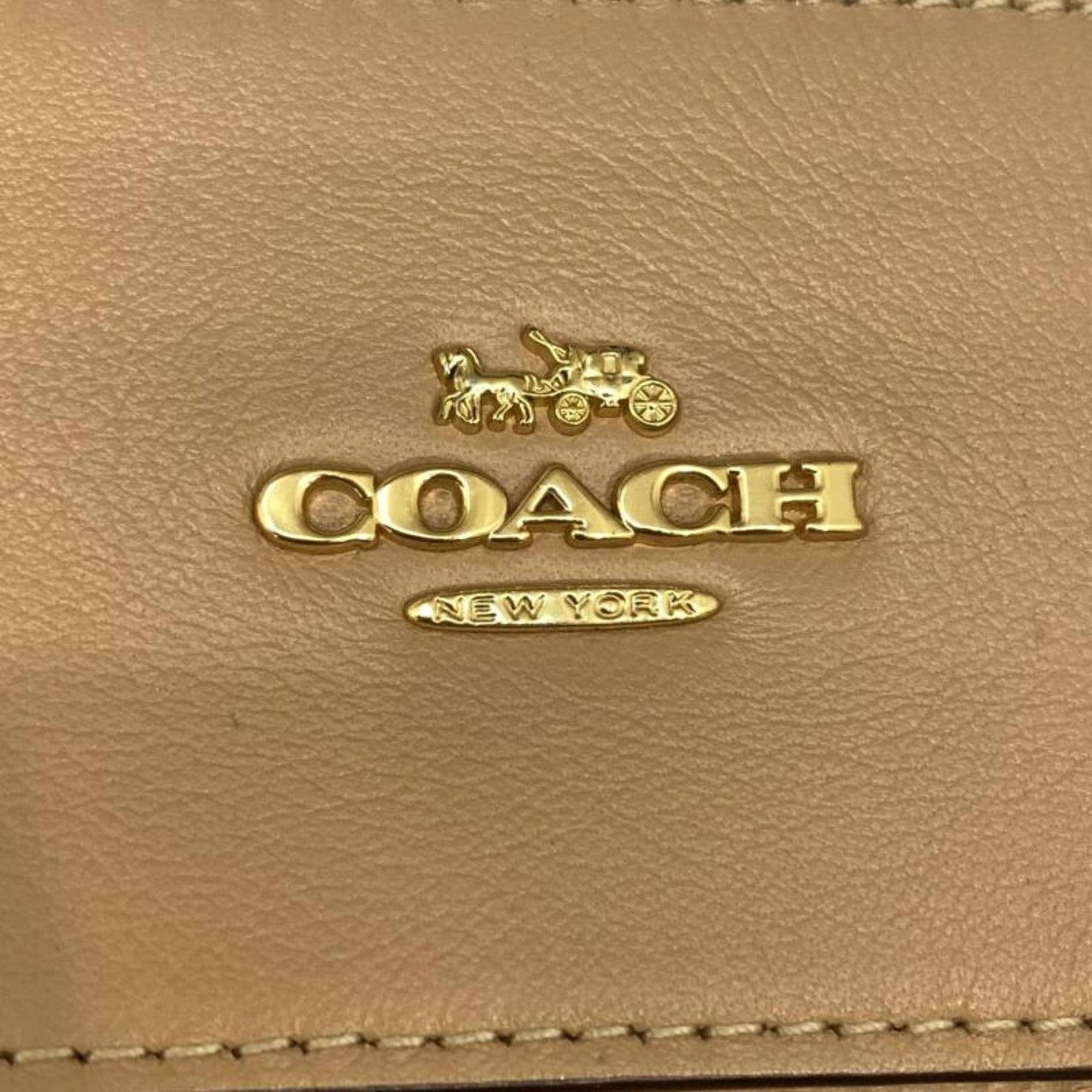 Coach Signature Signature Line Tote Bag (Pre-Owned)
