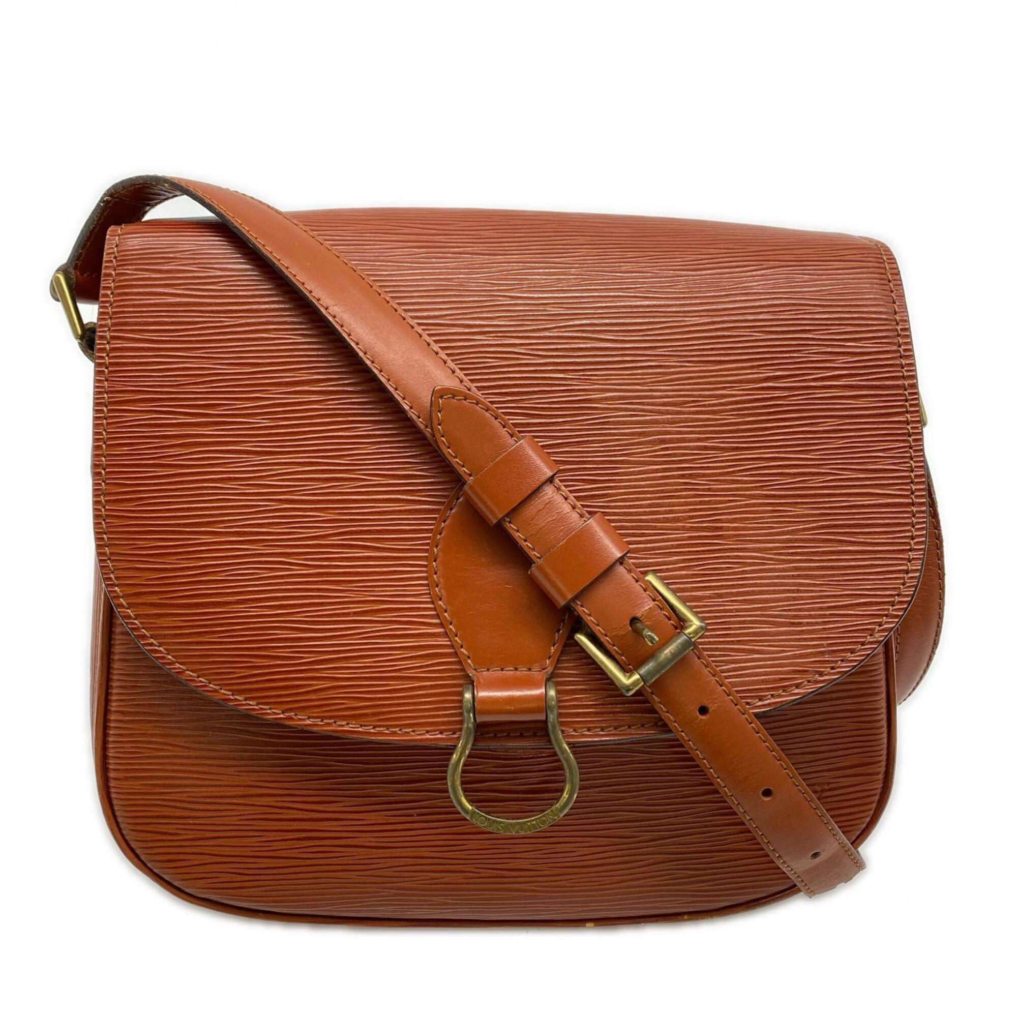 Louis Vuitton Brown Leather Shoulder Bag (Pre-Owned)