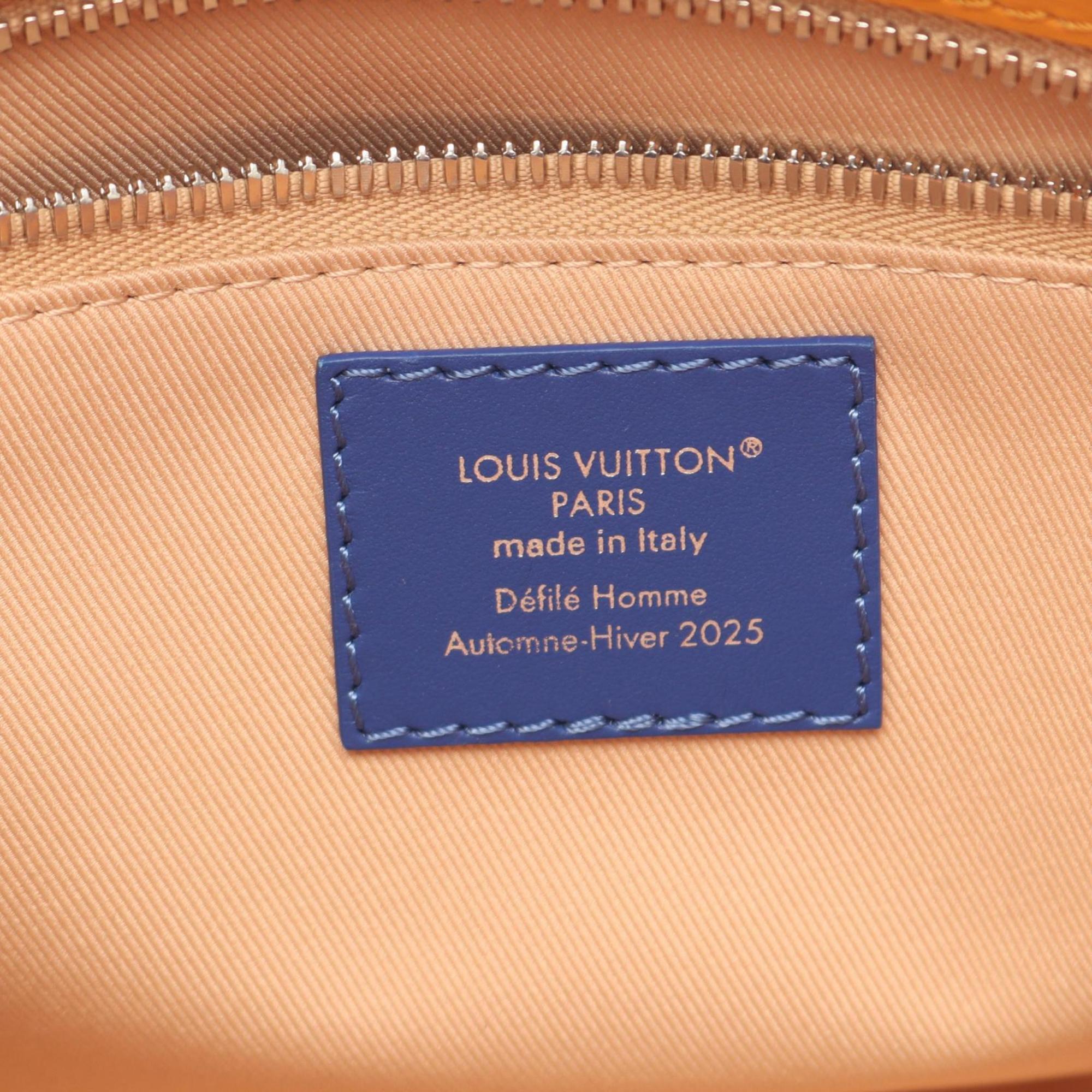 Louis Vuitton Orange Saffron Leather Handbag Tote Bag (Pre-Owned)