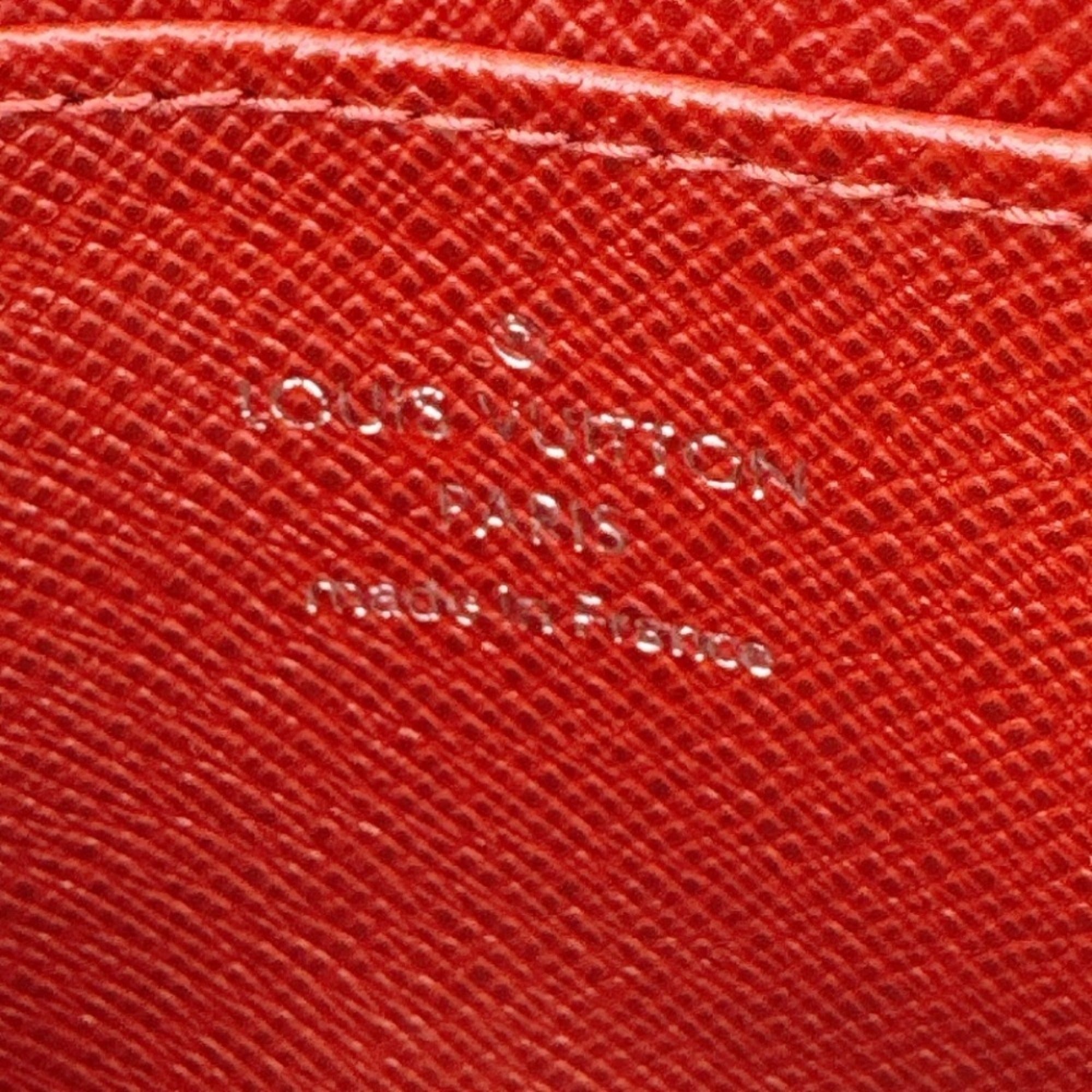 Louis Vuitton Epi Red Color Leather Coin Purse/Coin Case (Pre-Owned)
