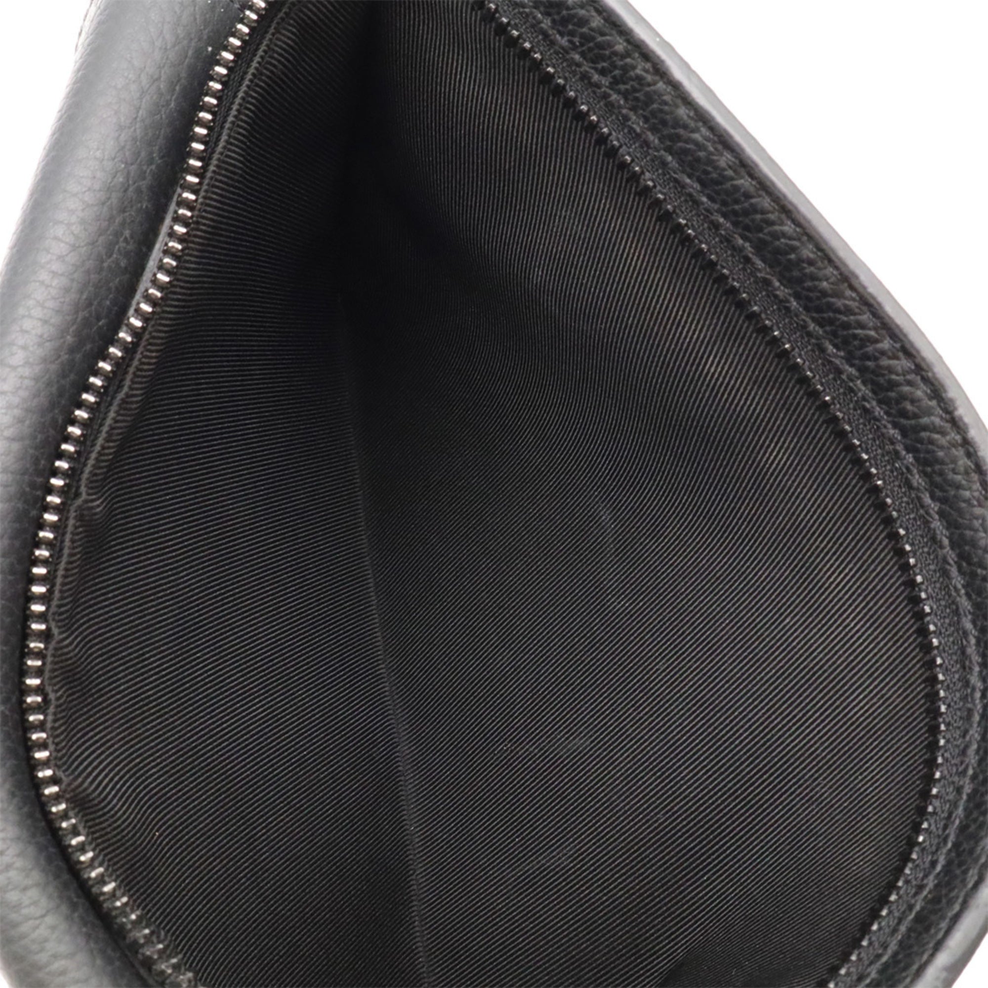 Louis Vuitton Black Noir Leather Sling Bag (Pre-Owned)