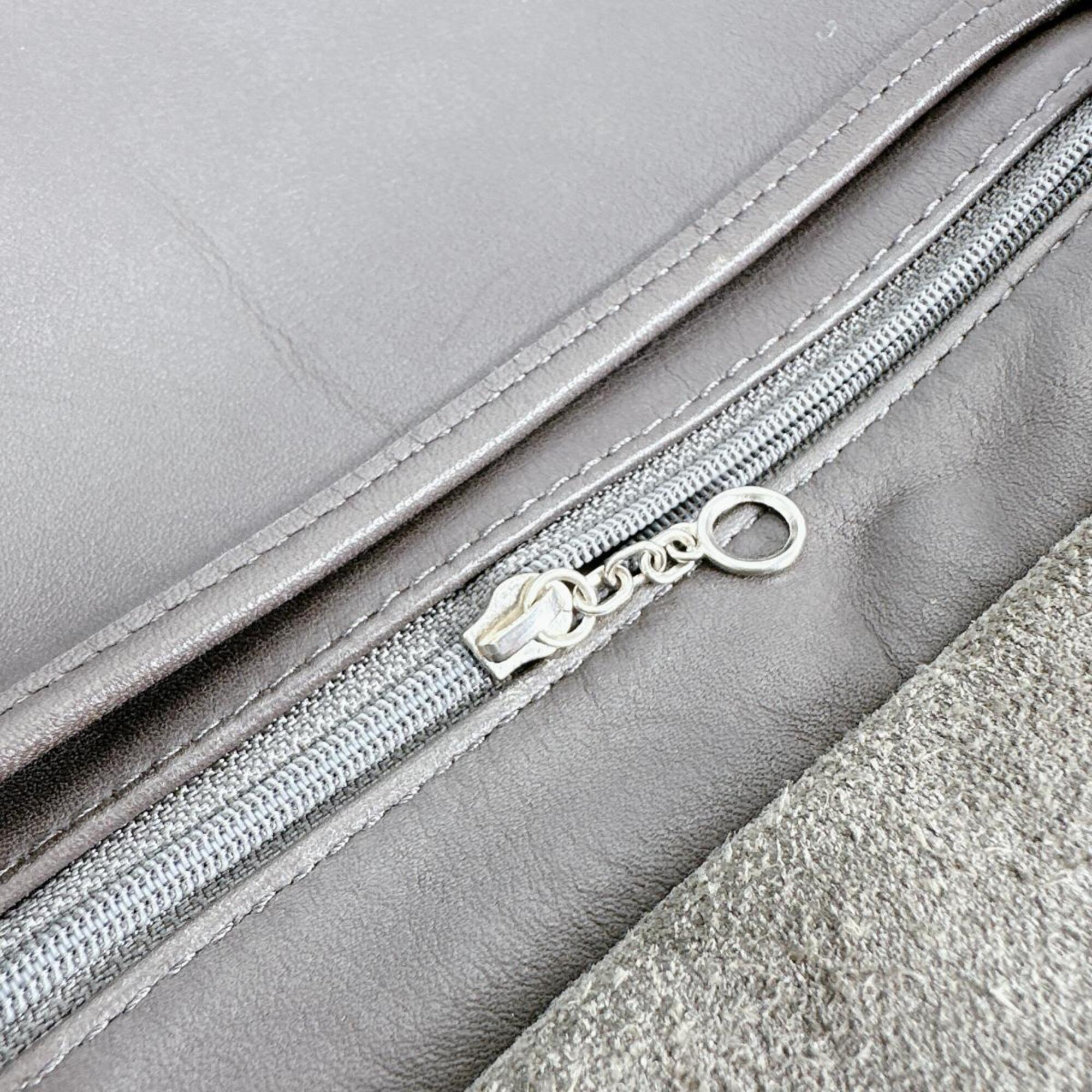 Coach Black Leather Handbag Shoulder Bag (Pre-Owned)