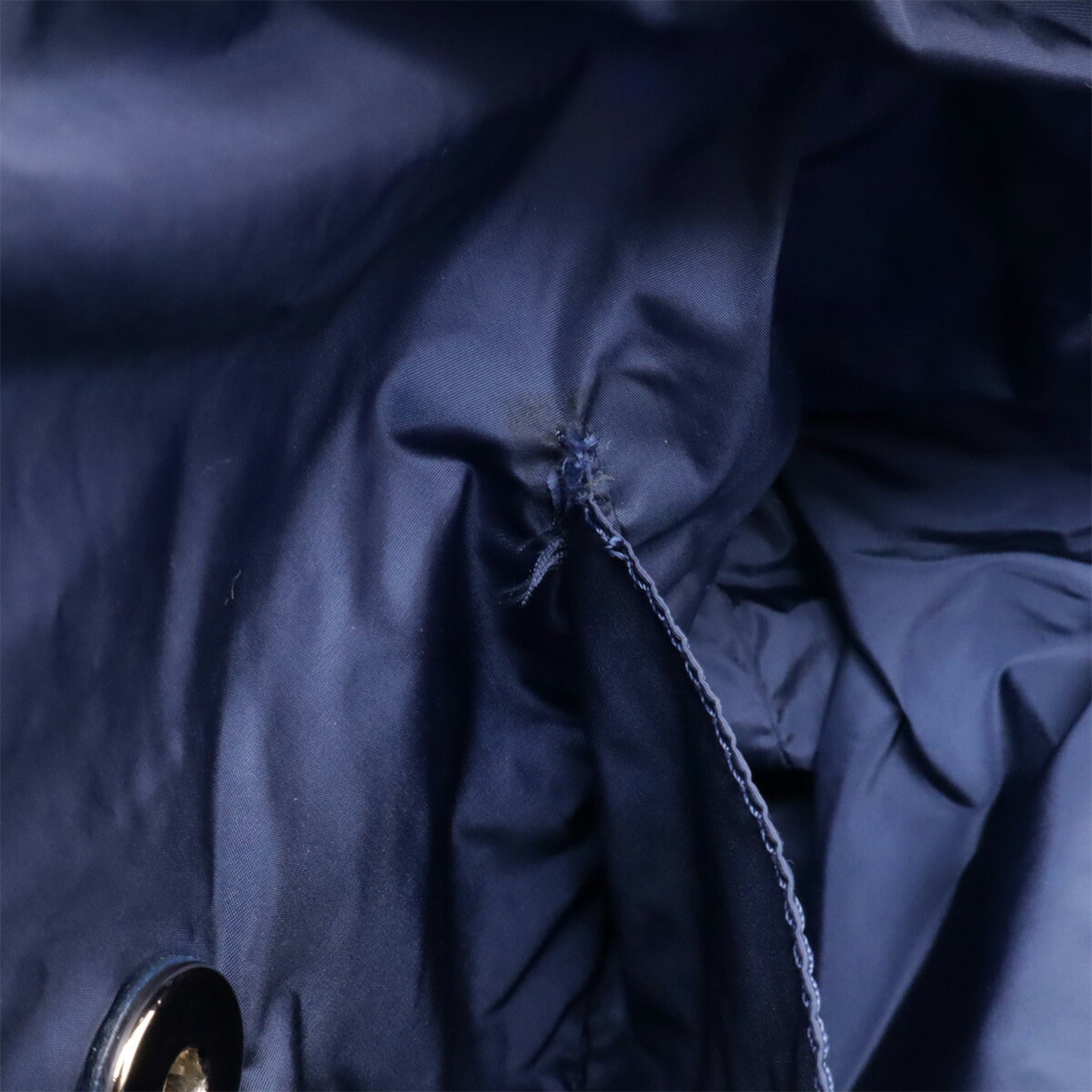 Chanel Blue Pink Nylon Leather Backpack (Pre-Owned)