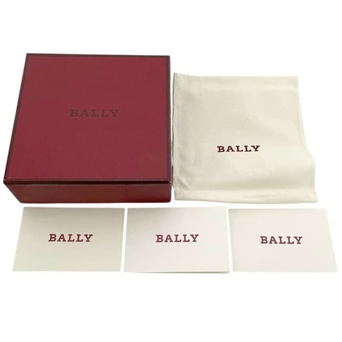 Bally Black Leather Wallet (Bi-Fold) (Pre-Owned)