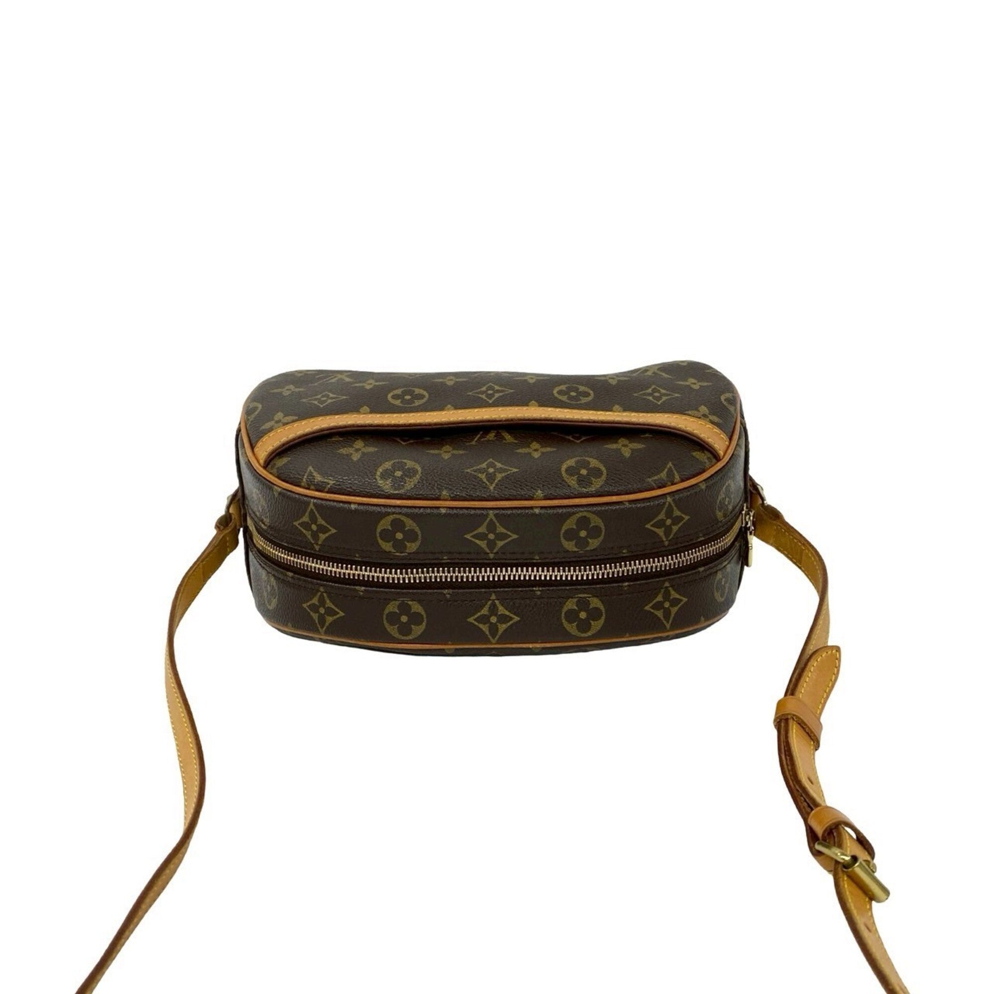 Louis Vuitton Brown Leather Pvc Pochette Shoulder Bag (Pre-Owned)