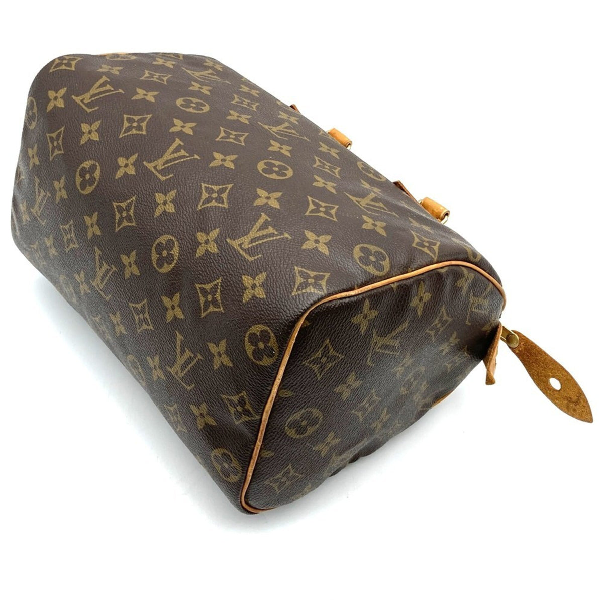 Louis Vuitton Brown Galle Monogram Monogram Boston Bag Handbag (Pre-Owned)