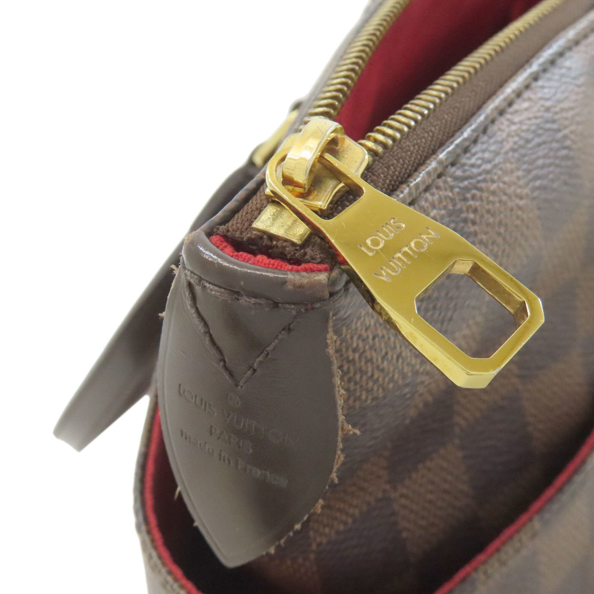 Louis Vuitton Damier Damier Canvas Ebene Damier Canvas Tote Bag (Pre-Owned)