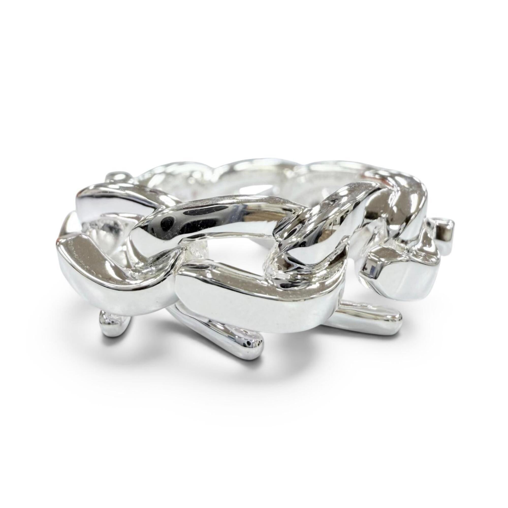 Tiffany Silver Silver 925 Band Ring (Pre-Owned)