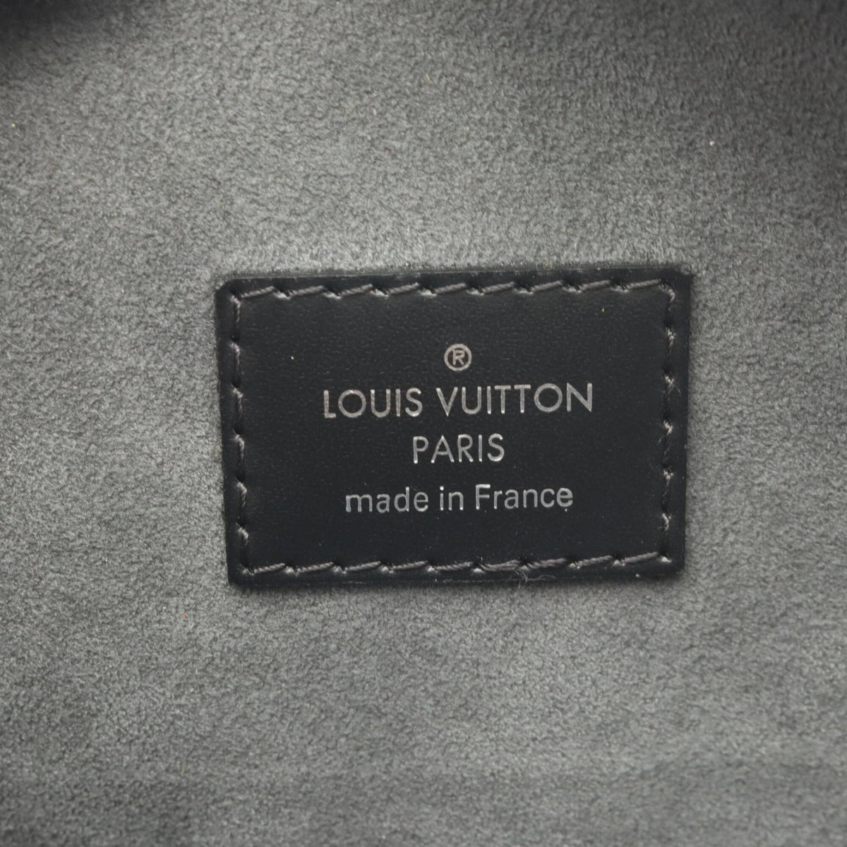 Louis Vuitton Black Noir Epi Leather Handbag (Pre-Owned)