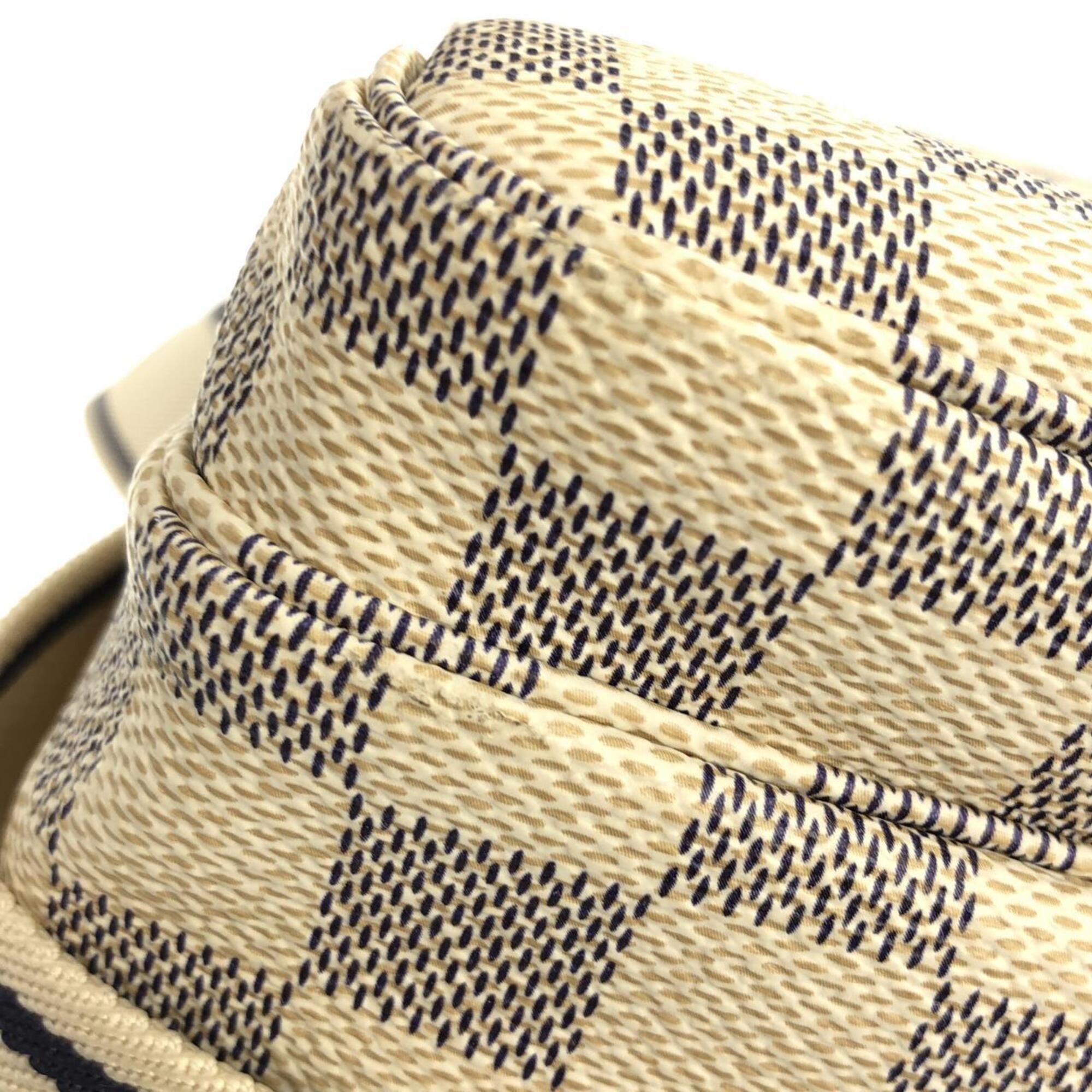 Louis Vuitton Azur Gold White Coated Canvas Shoulder Bag (Pre-Owned)