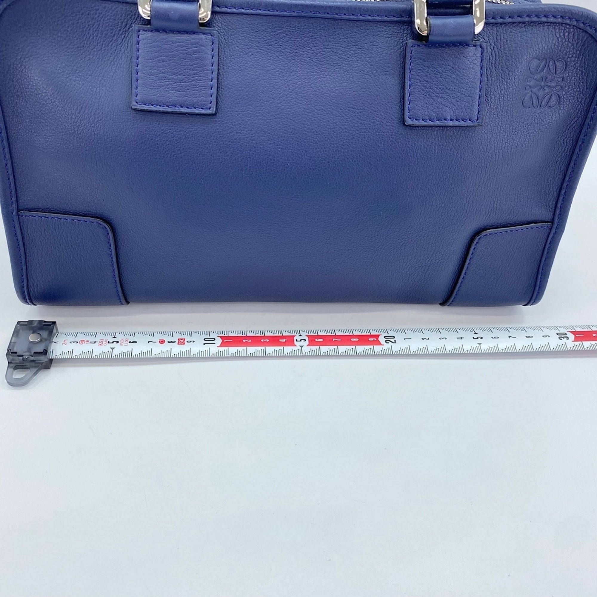 Loewe Navy Handbag (Pre-Owned)